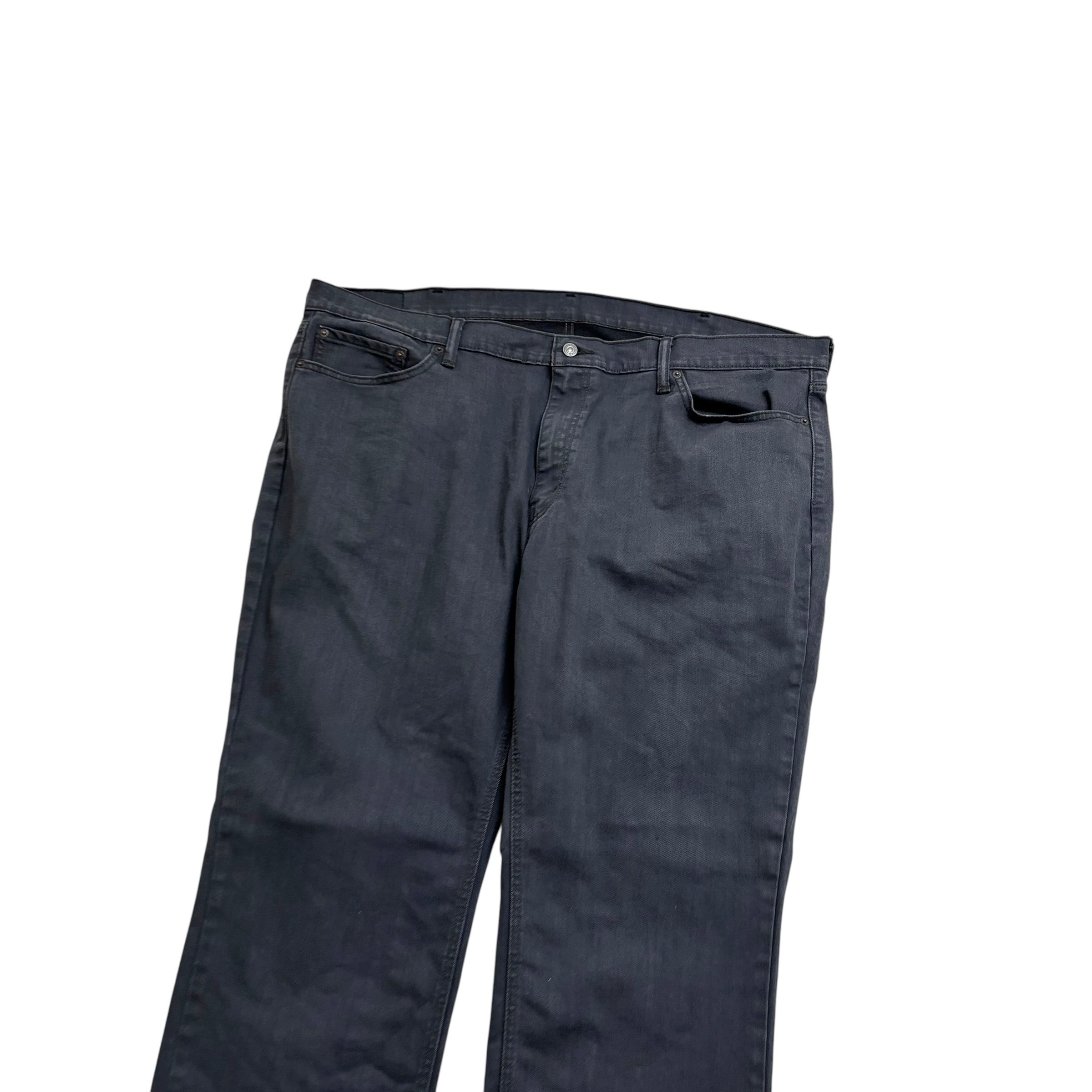 Levis 541 Jeans W48 L32 Mens Grey Athletic Tapered Fit Stretch Denim (E)