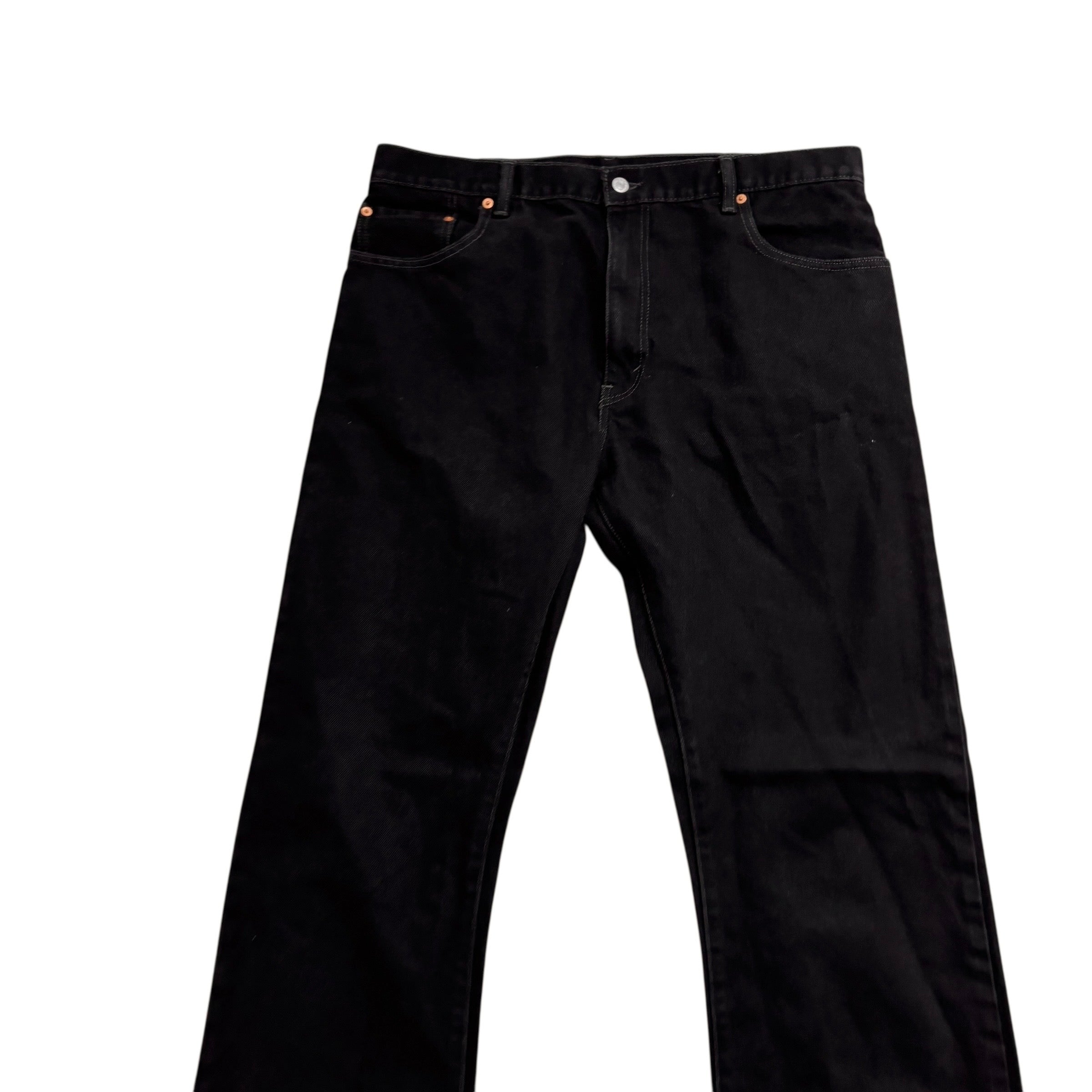 Levis 517 Jeans W38 L36 Mens Black Regular Bootcut Fit Denim