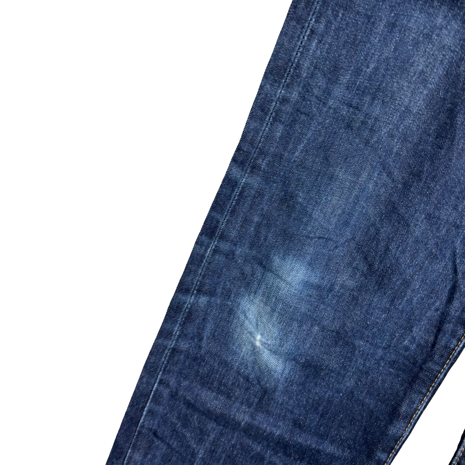 Levis 502 Jeans W32 L33 Mens Dark Blue Regular Tapered Fit Stretch Premium