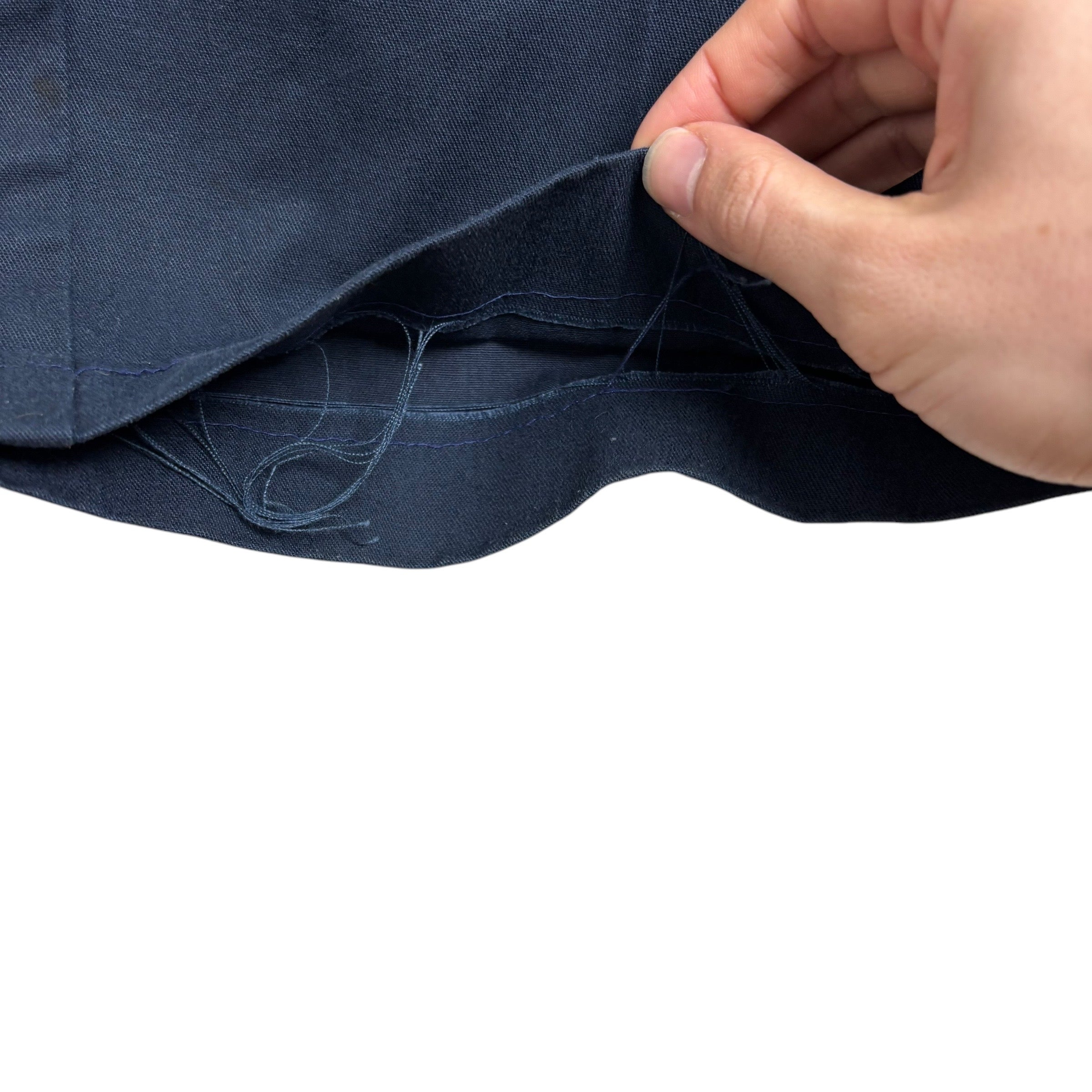 Dickies Double Knee Trousers W40 L29 Mens Blue Pants Relaxed Straight Fit