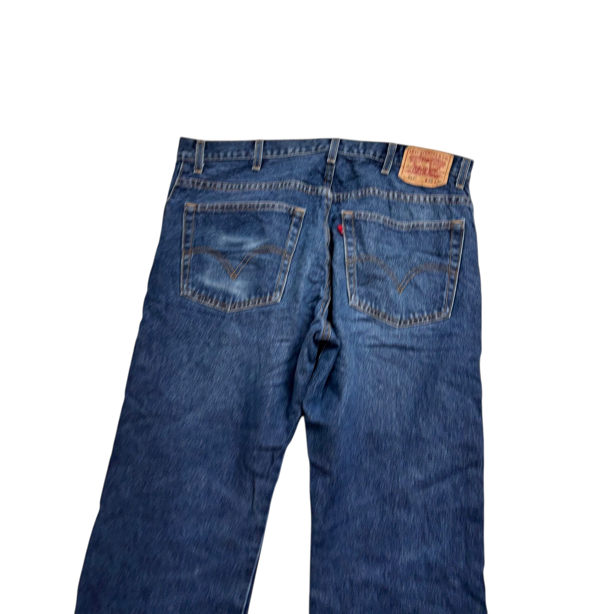 Levis 517 Jeans W38 L27 Mens Mid Blue Regular Bootcut Fit Vintage Denim (E)