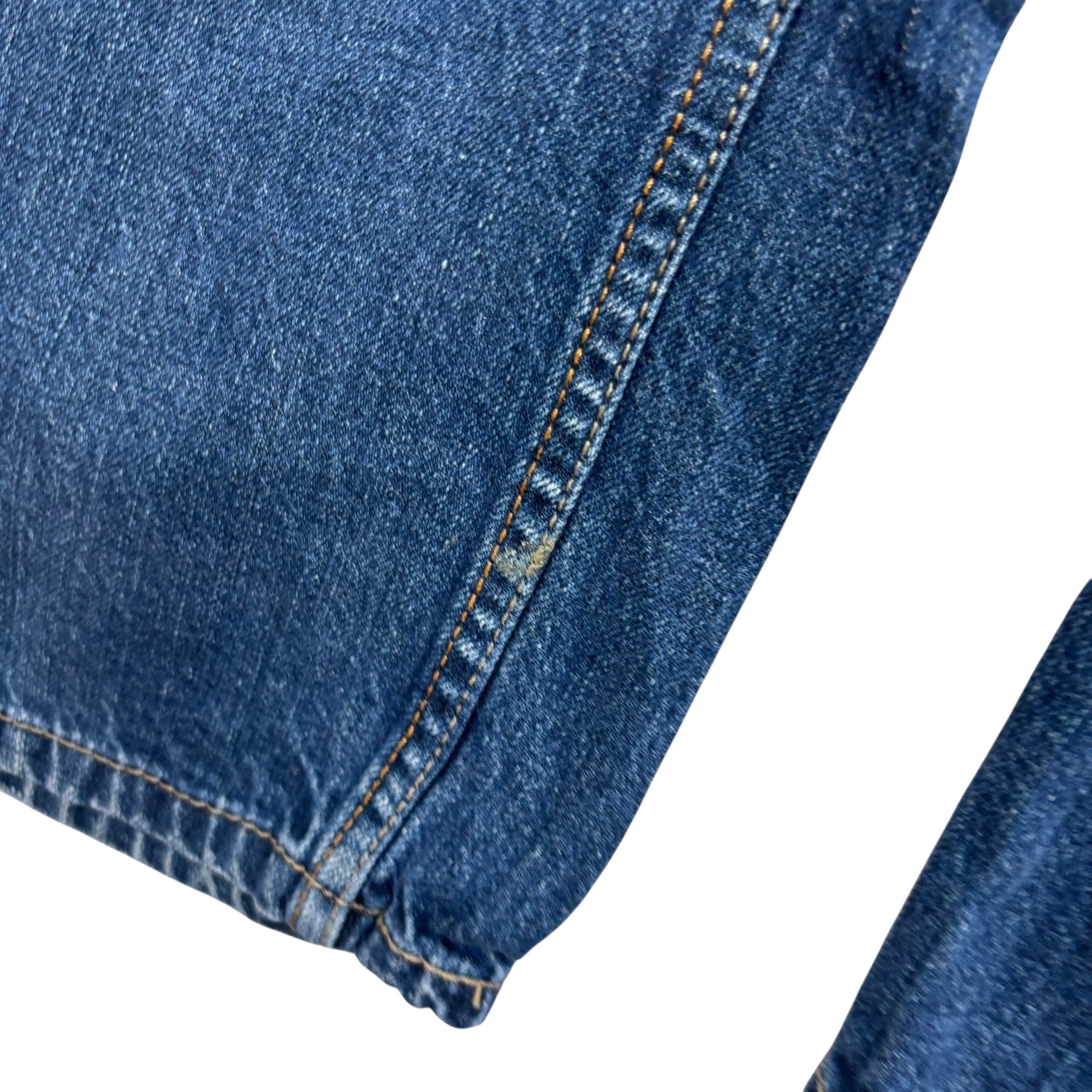 Levis 514 Jeans W36 L30 Mens Mid Blue Regular Straight Fit Vintage Denim