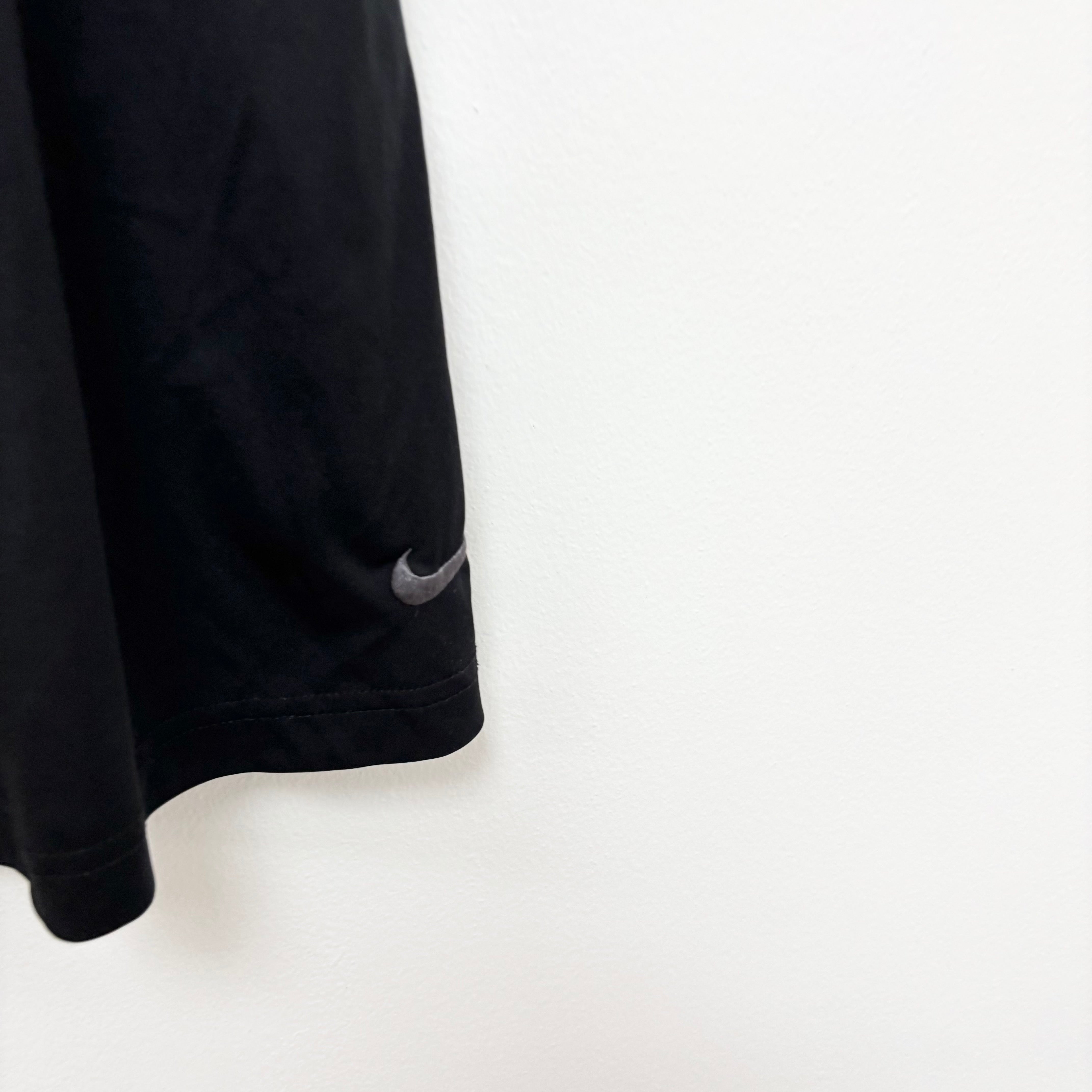 Nike Shorts Mens Large Black Dri Fit Running Sports Gym Athletic Pockets (E)