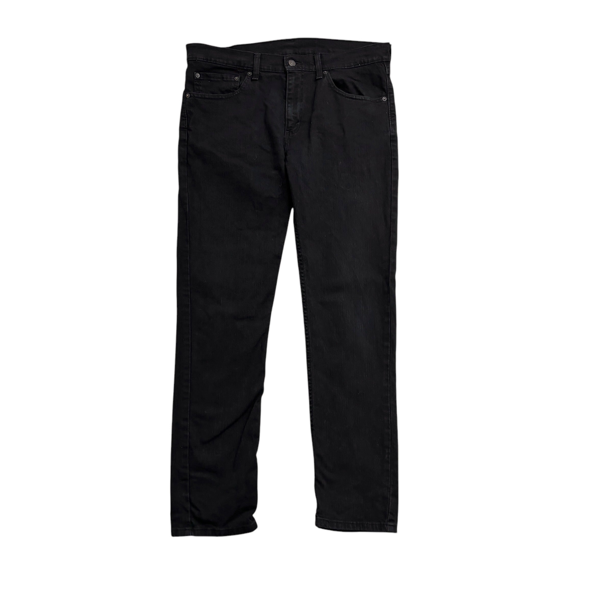 Levis 511 Jeans W36 L32 Mens Black Slim Fit Stretch Denim (E)