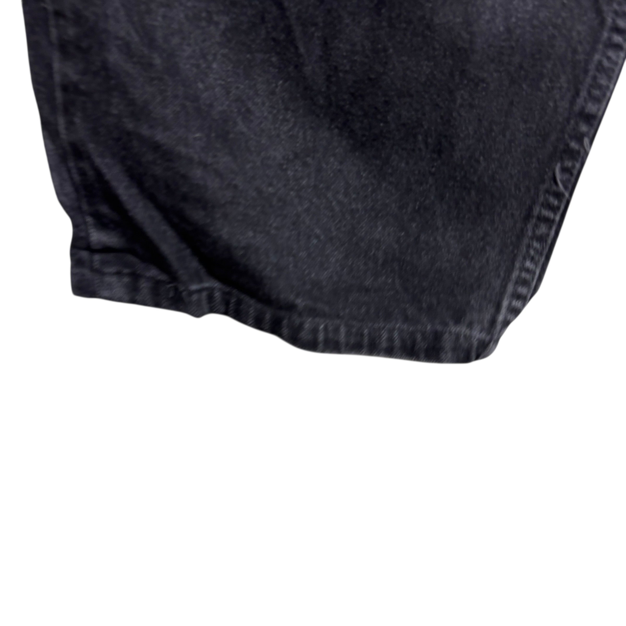 Wrangler Jeans W52 L27 Mens Black Relaxed Straight Fit Vintage Denim (E)