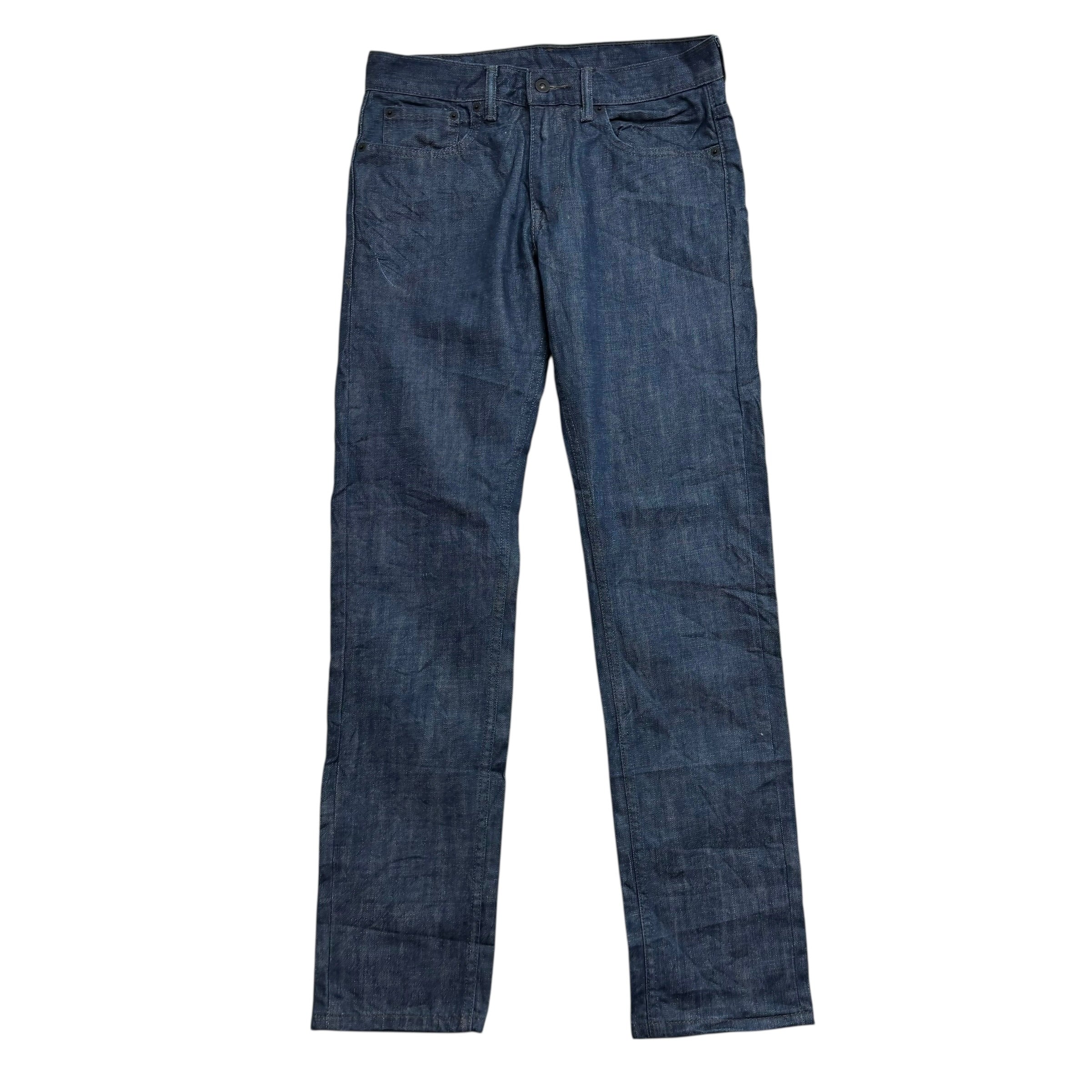 Levis 511 Jeans W32 L32 Mens Dark Blue Slim Fit Vintage Denim