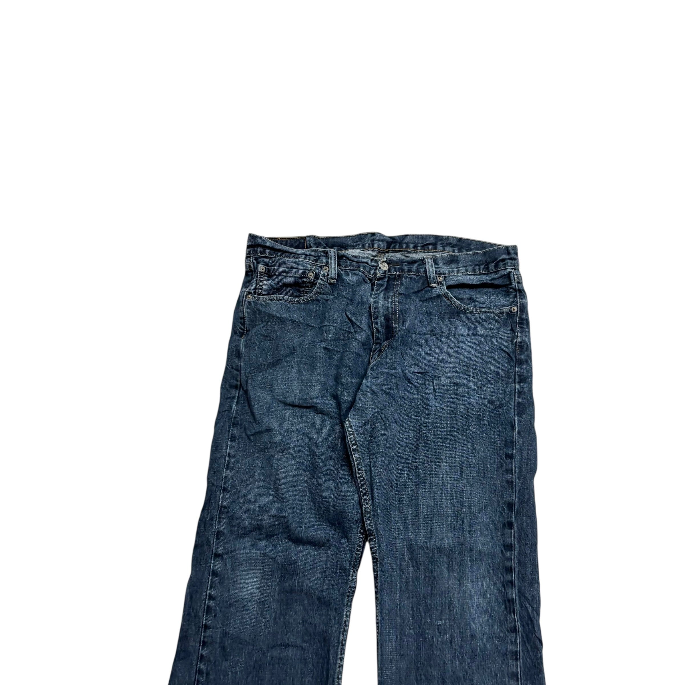 Levis 527 Jeans W38 L30 Mens Mid Blue Slim Bootcut Fit Denim