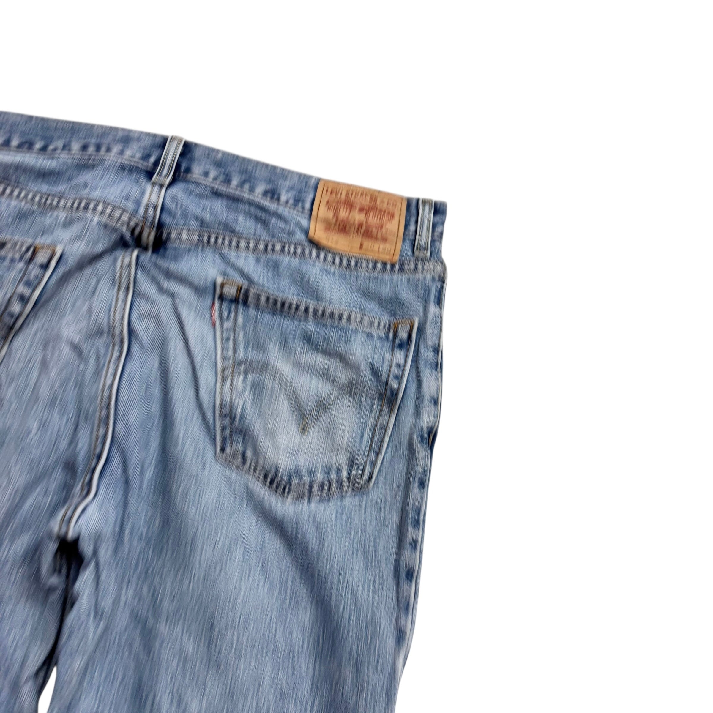 Levis 512 Jeans W36 L28 Mens Light Blue Slim Tapered Fit Vintage Denim