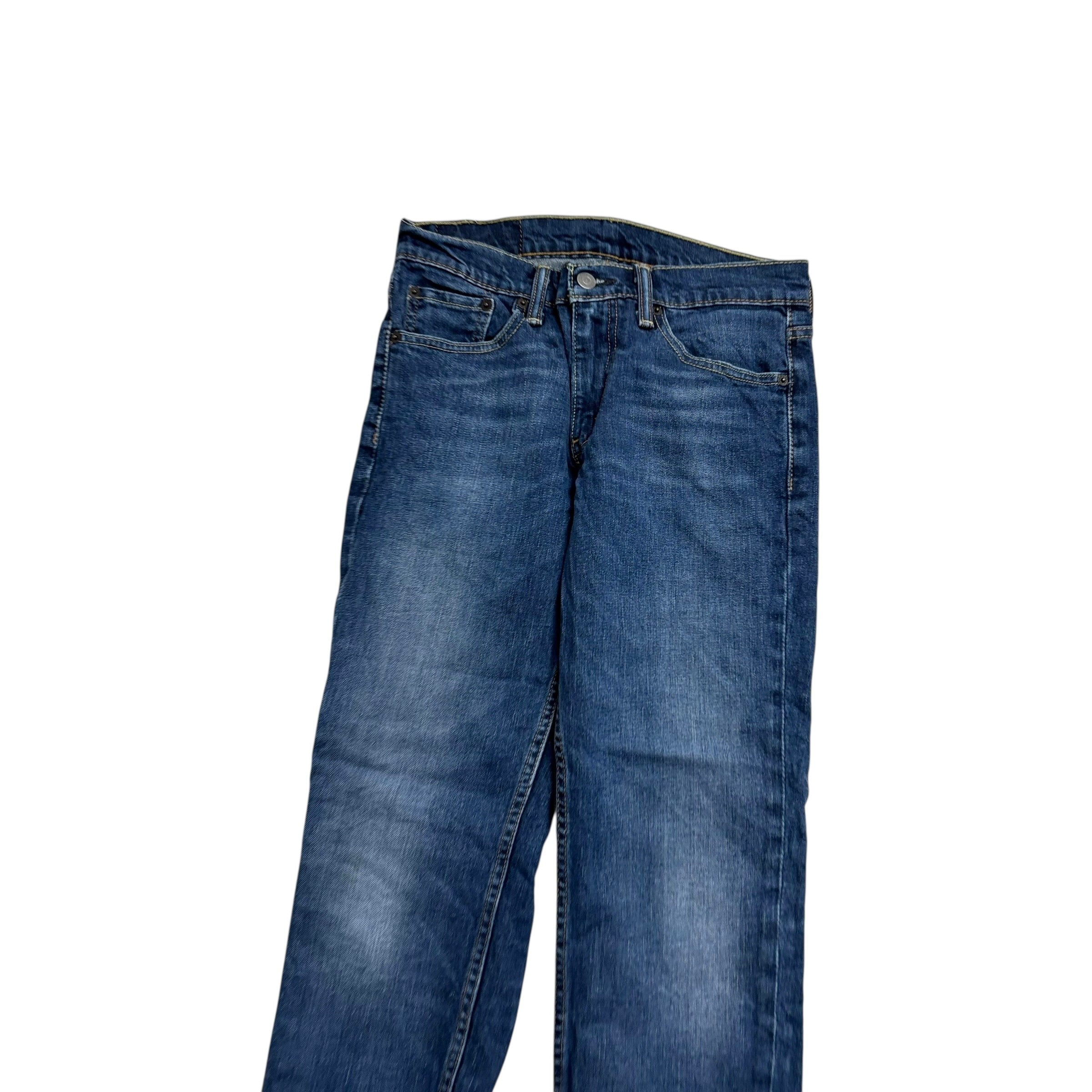 Levis 511 Jeans W29 L29 Mens Mid Blue Slim Fit Stretch Denim (F)