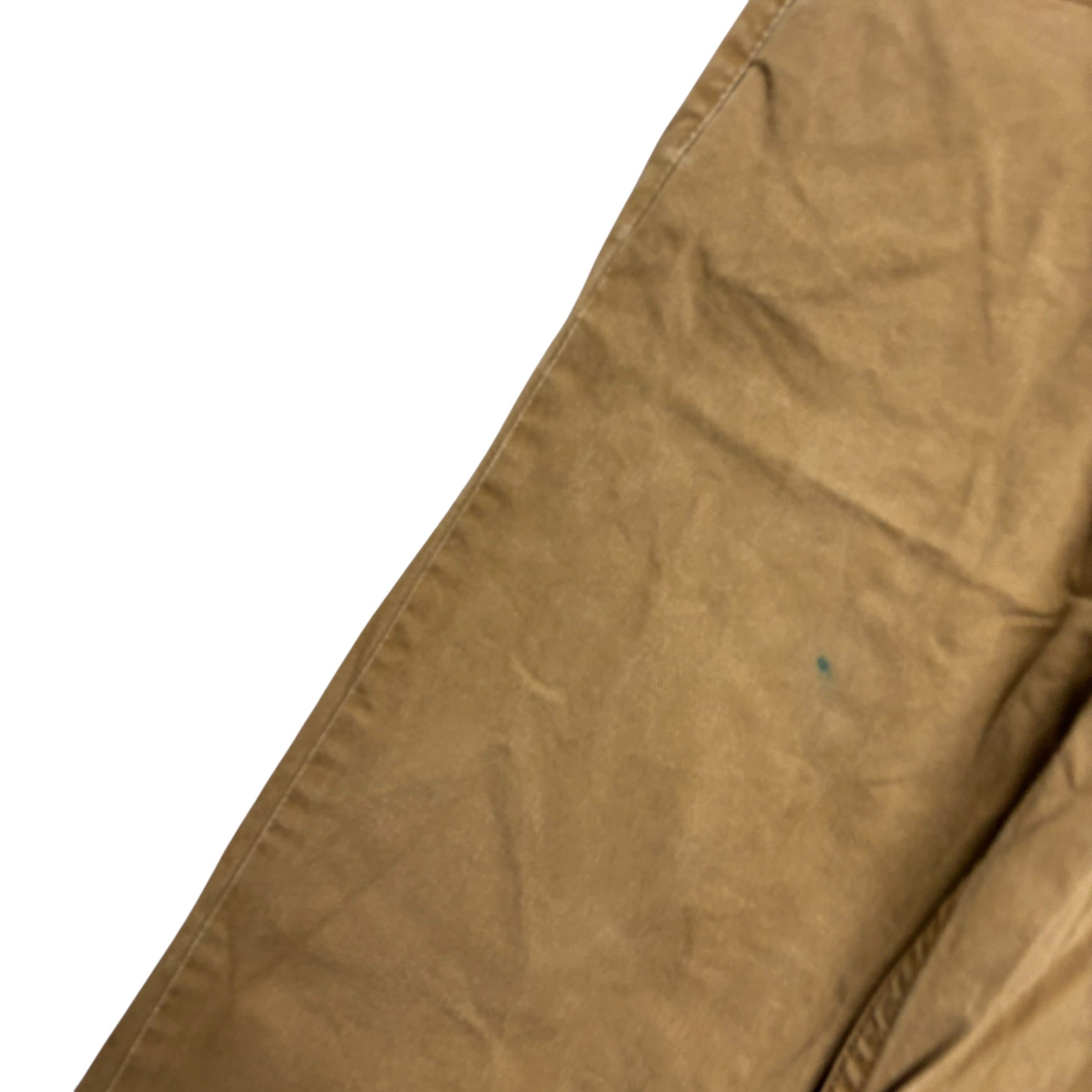 Levis 502 Trousers W30 L31 Mens Tan Regular Tapered Fit Stretch Pants (F)