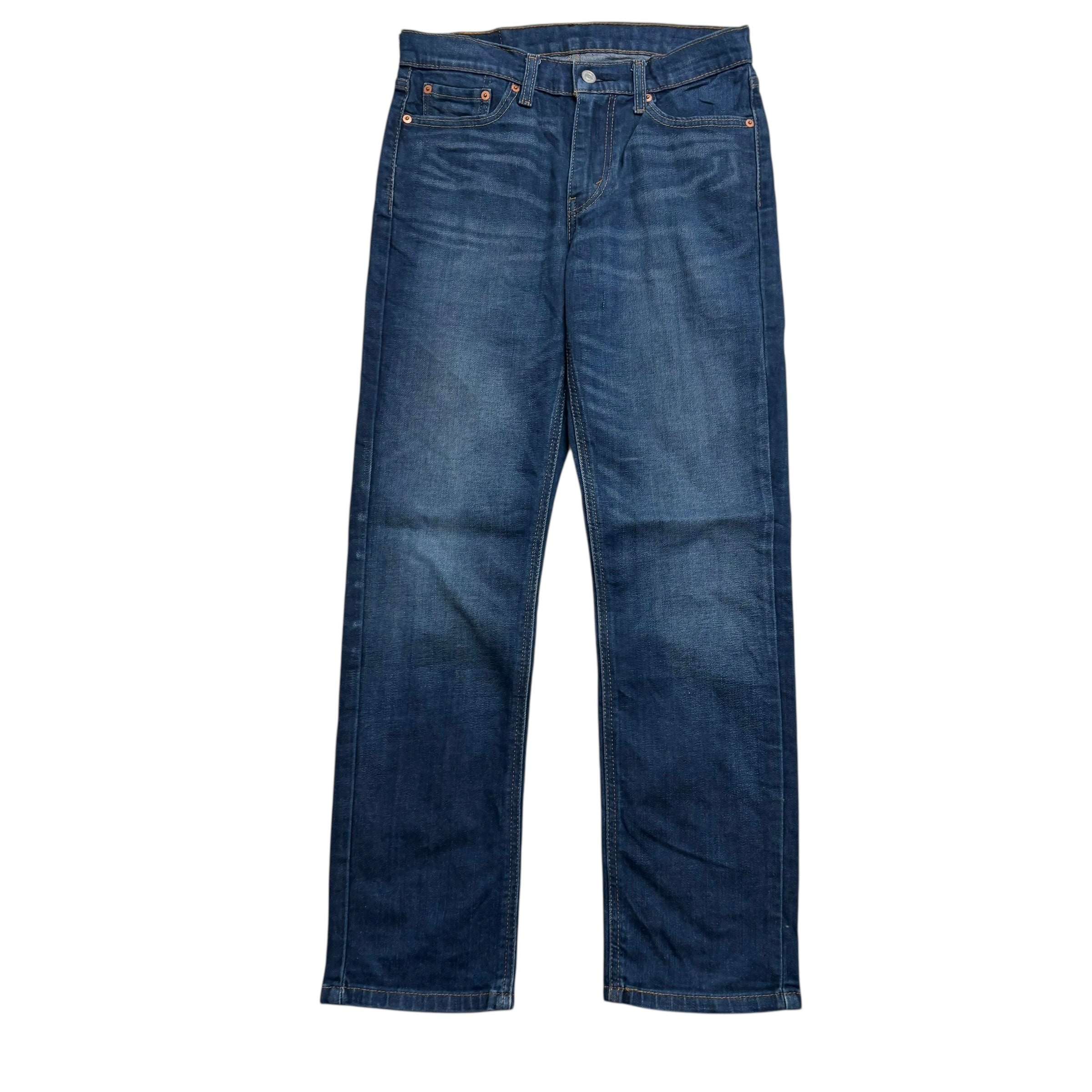 Levis 541 Jeans W29 L32 Mens Mid Blue Athletic Tapered Fit Stretch Denim (E)