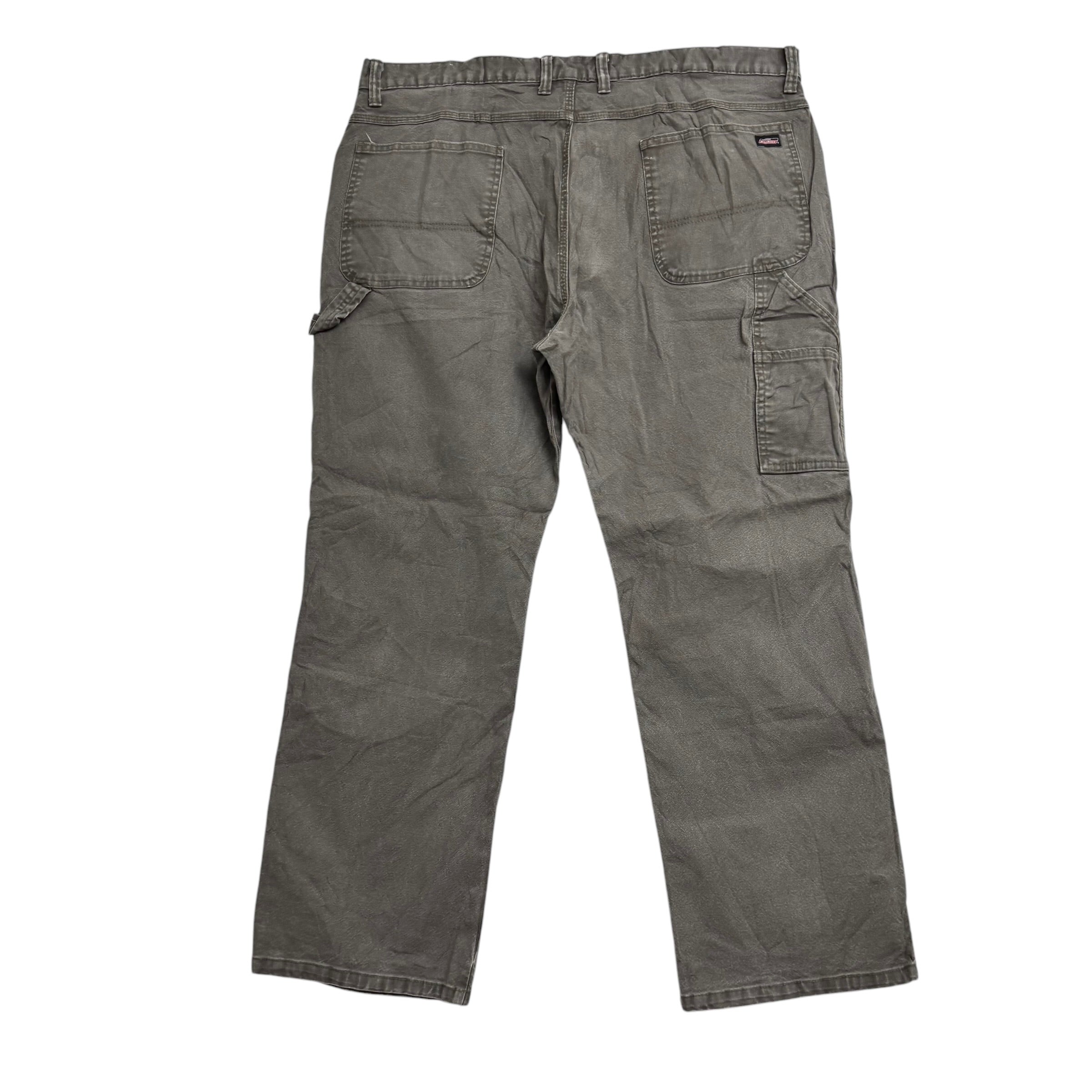 Dickies Carpenter Pants W40 L30 Mens Green Relaxed Straight Fit Trousers Jeans