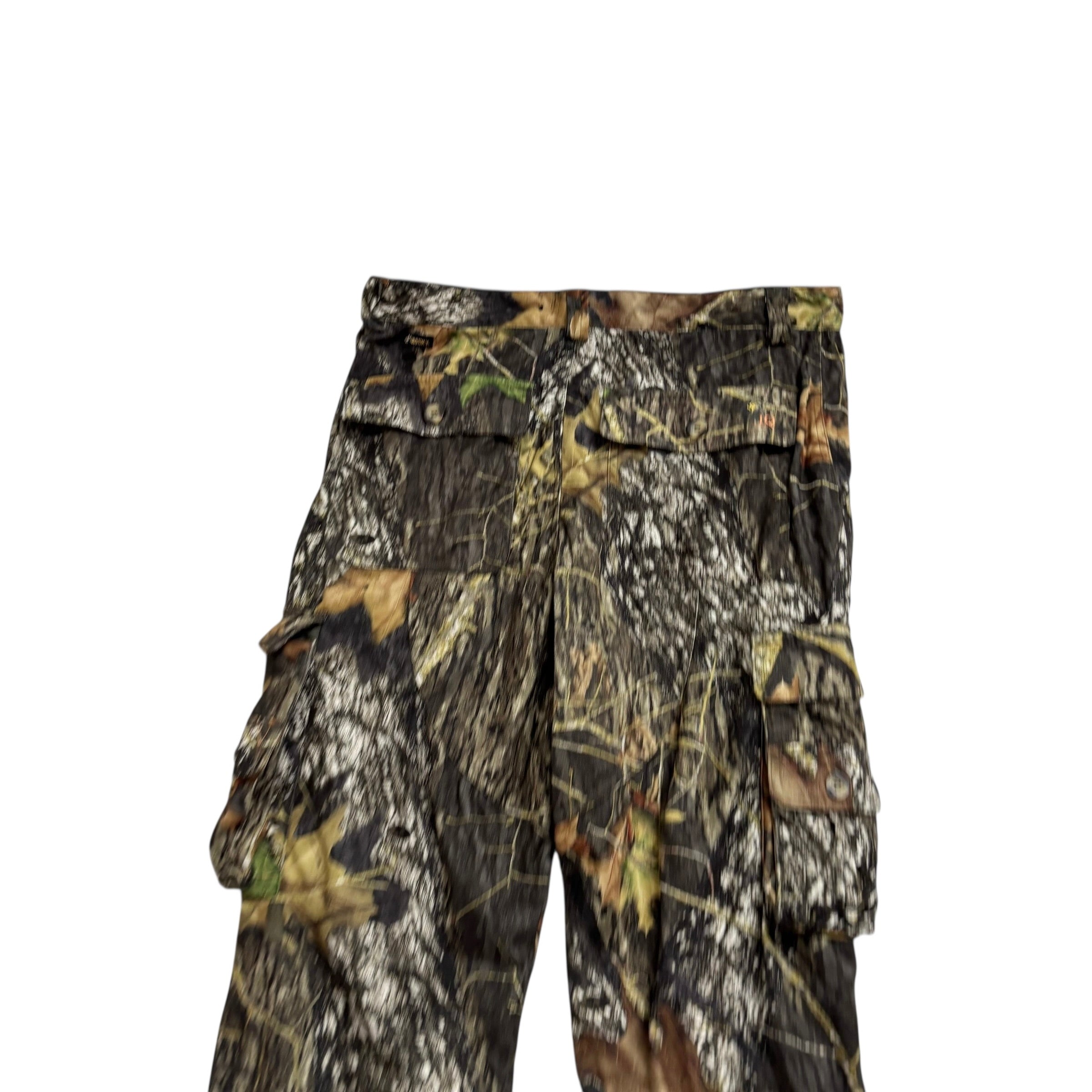 Realtree Trousers W36 L32 Mens Cargo Camo Regular Fit Pants Polyester (E)