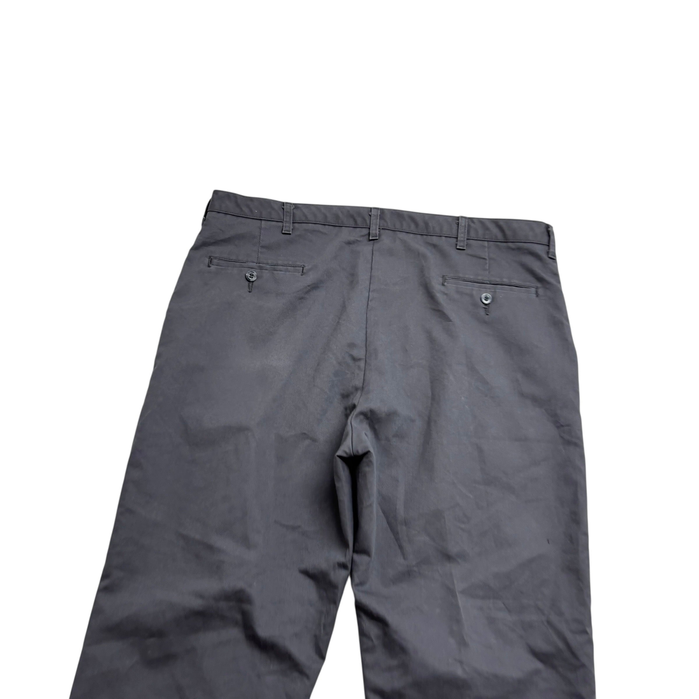 Lee Trousers W40 L31 Mens Grey Relaxed Fit Total Freedom Pants Vintage (E)