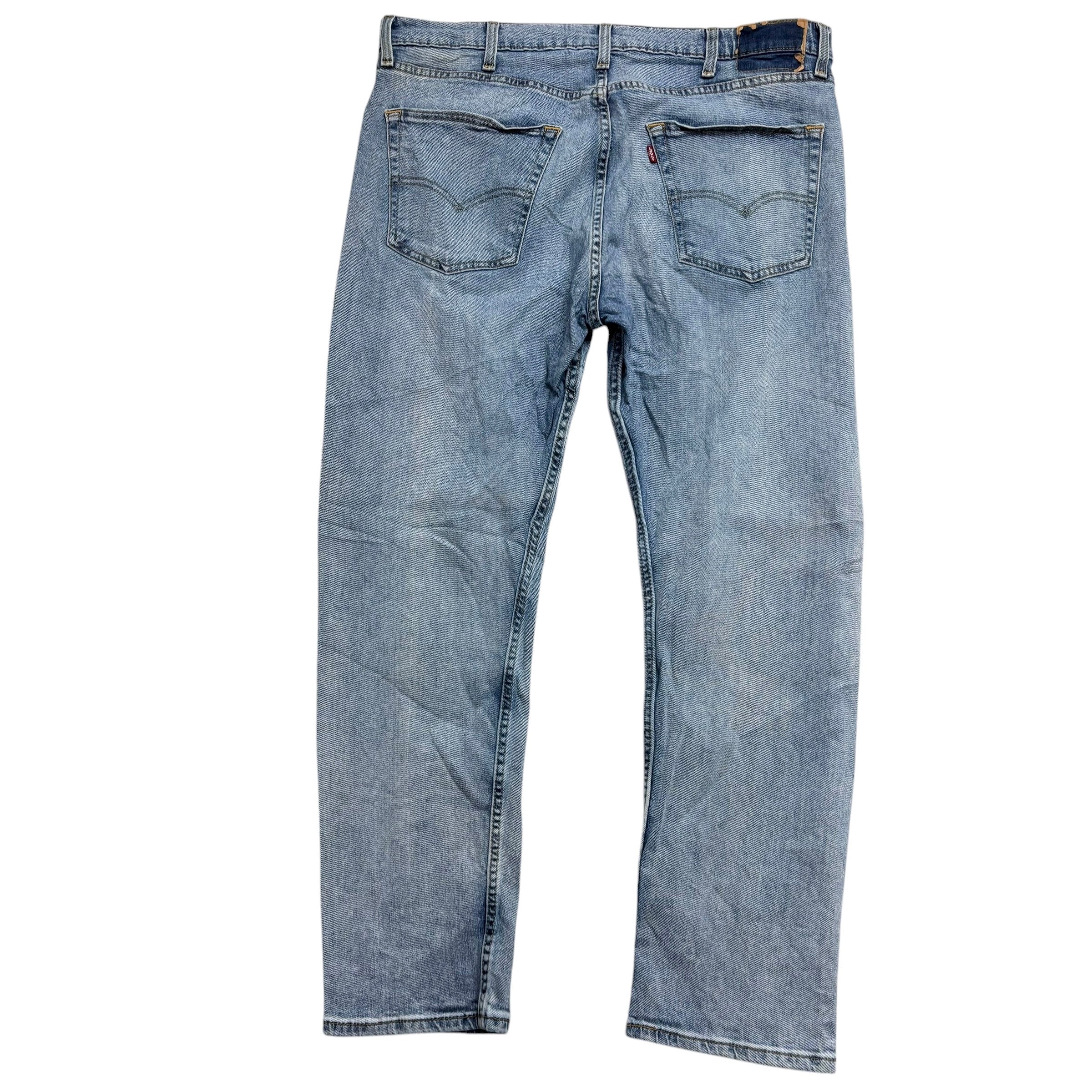 Levis 502 Jeans W38 L31 Mens Light Regular Tapered Fit Stretch Denim