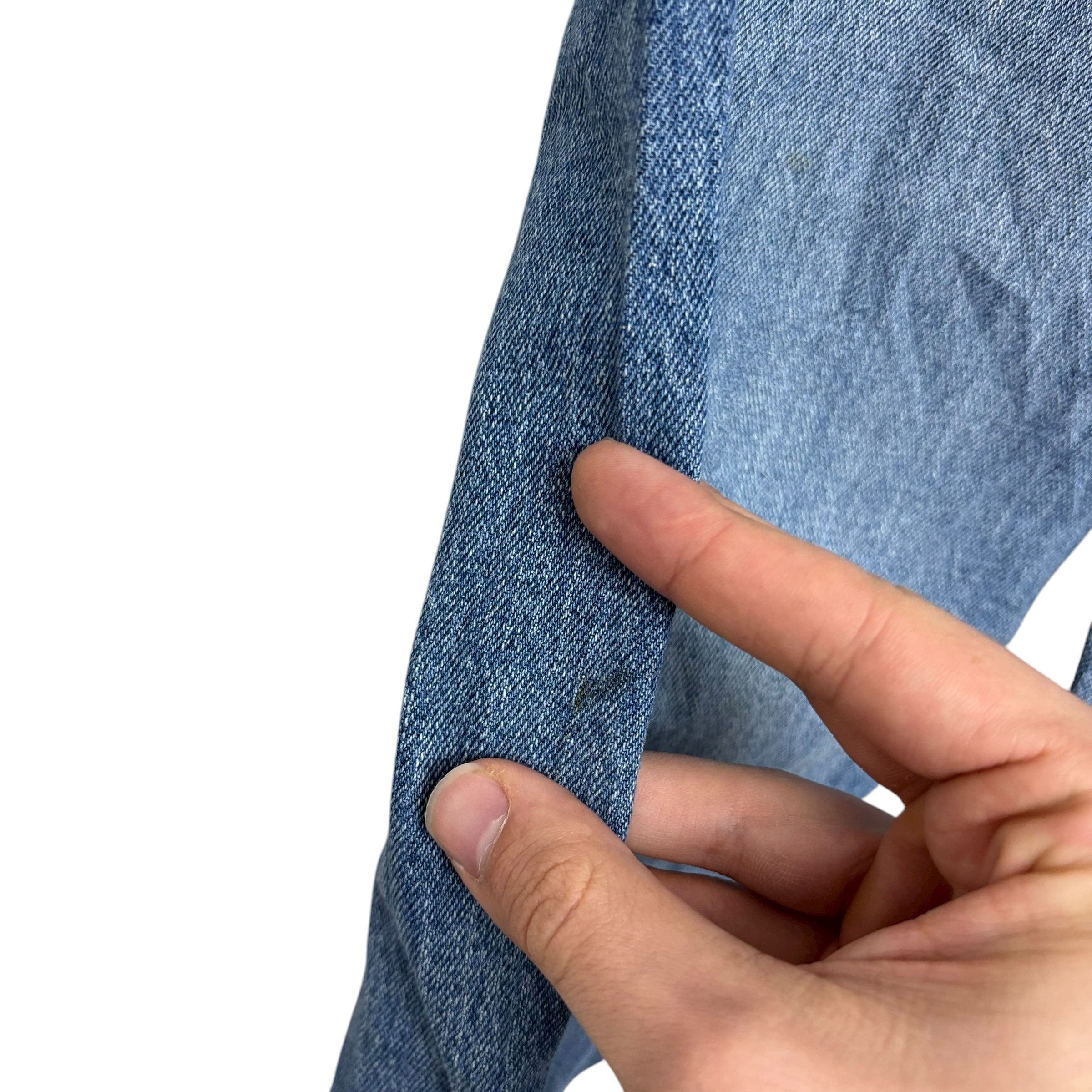 Levis 512 Jeans W28 L32 Mens Light Blue Slim Tapered Fit Stretch Denim