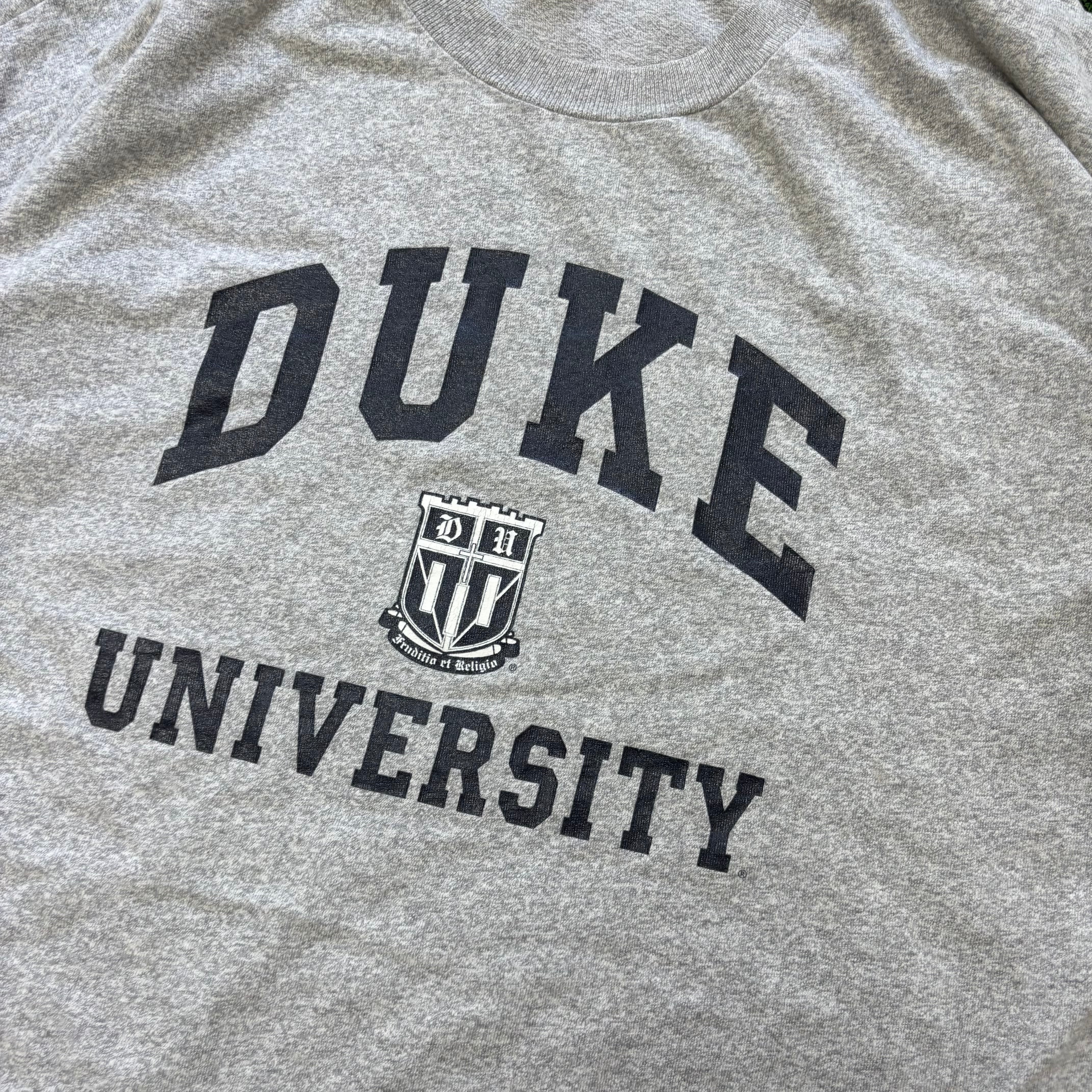 Vintage T Shirt Mens 3XL Grey Single Stitch Graphic Print 90s USA College (E)