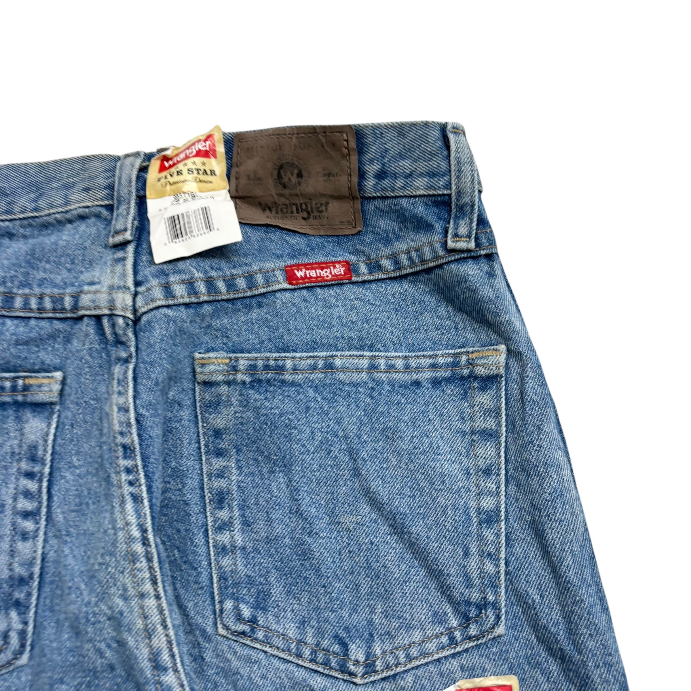 Wrangler Jeans W29 L30 Mens Light Blue Regular Straight Fit Denim