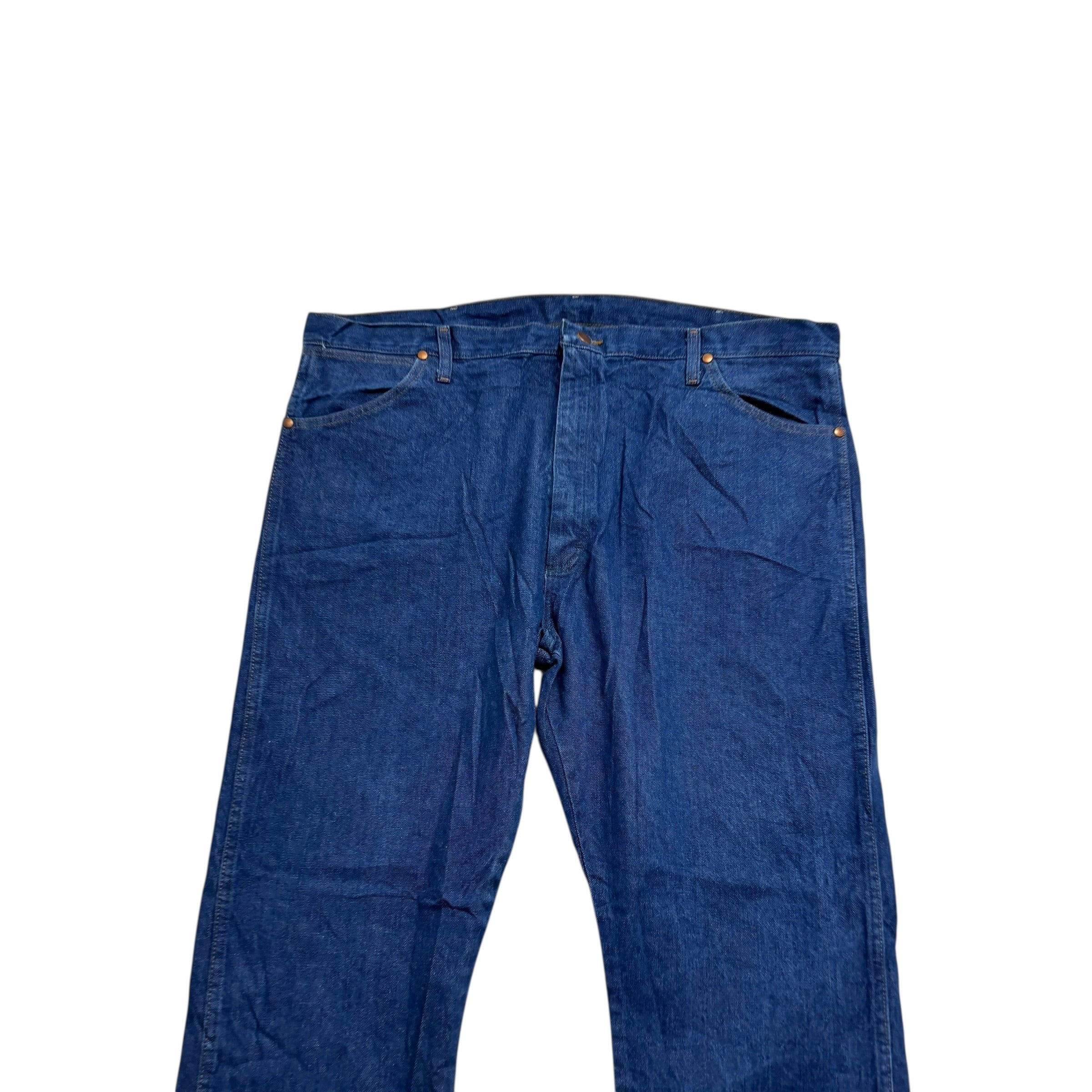 Wrangler Jeans Cowboy Cut W42 L30 Mens Dark Blue 13MWZ Original Fit Denim (E)