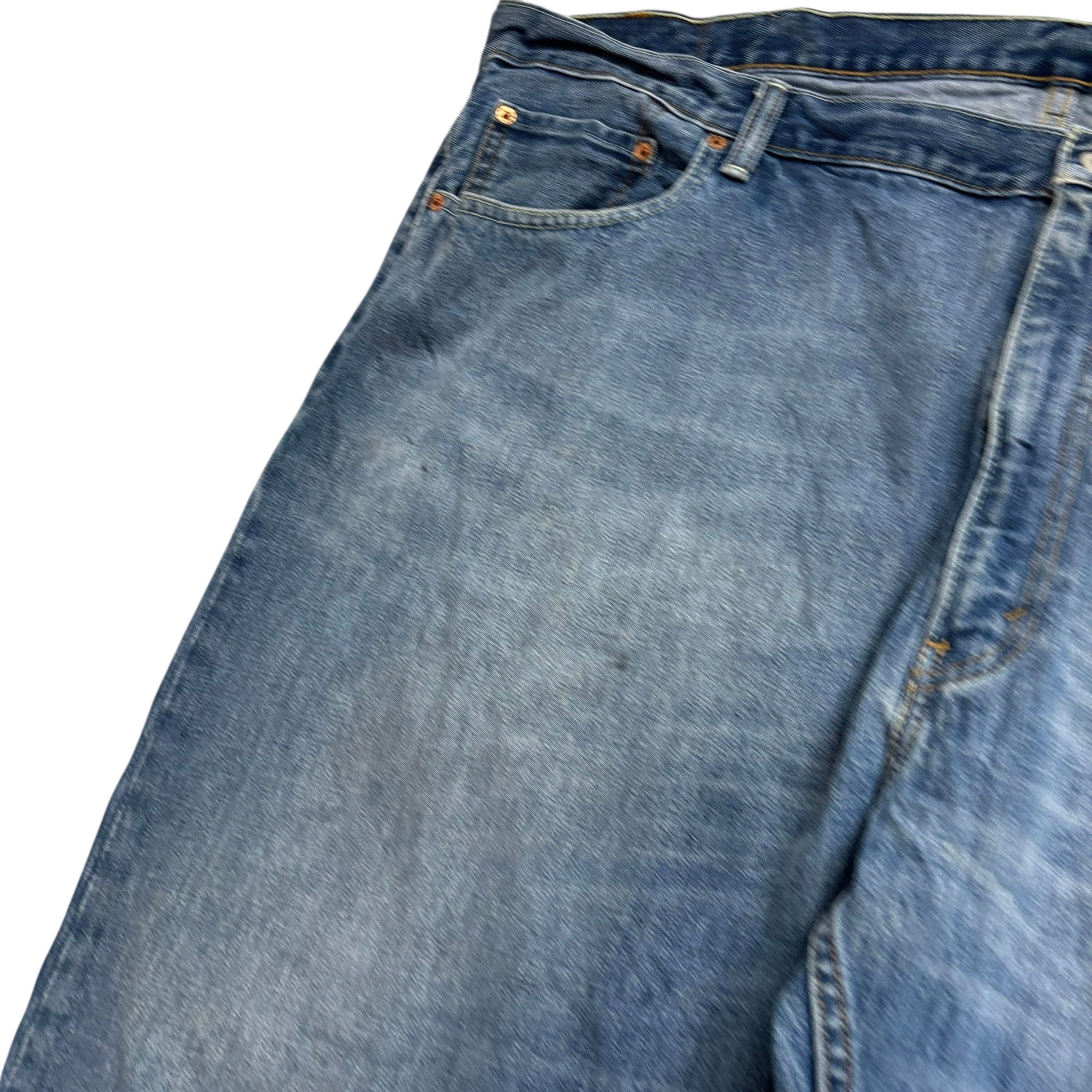 Levis 559 Jeans W48 L32 Mens Mid Blue Baggy Relaxed Straight Fit Denim
