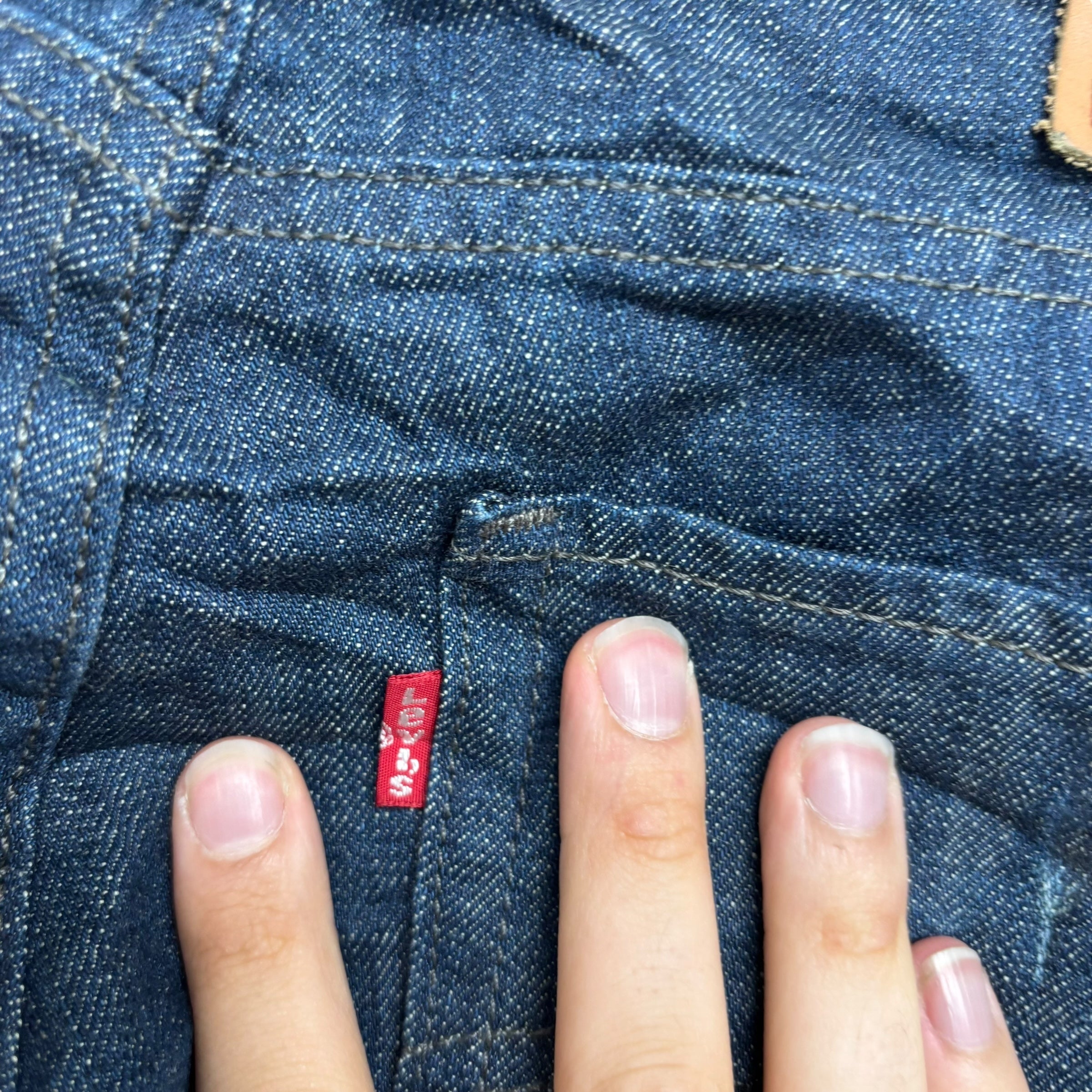 Levis 511 Jeans W32 L32 Mens Dark Blue Slim Fit Vintage Denim