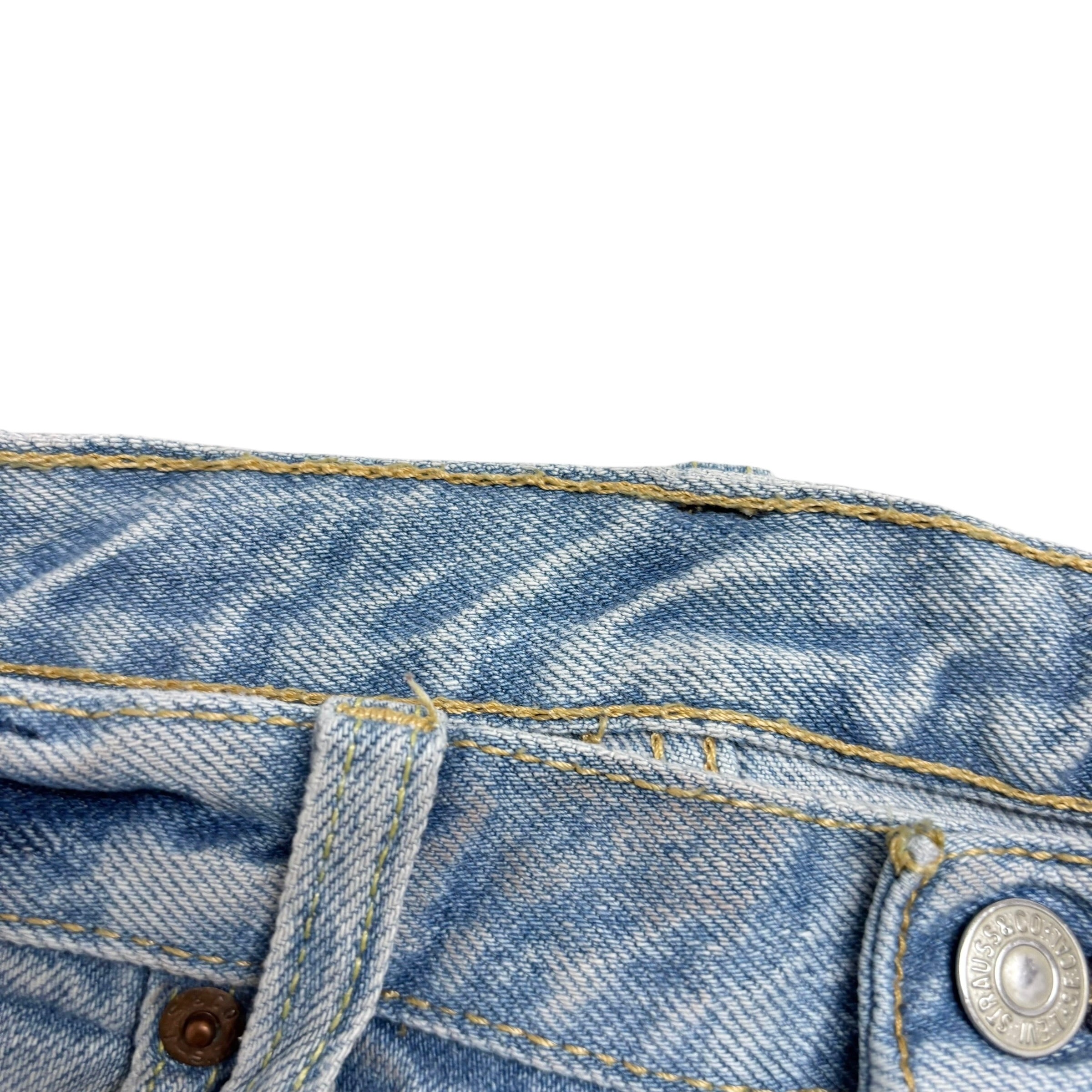 Levis 512 Jeans W31 L30 Mens Light Blue Slim Tapered Fit Stretch Denim