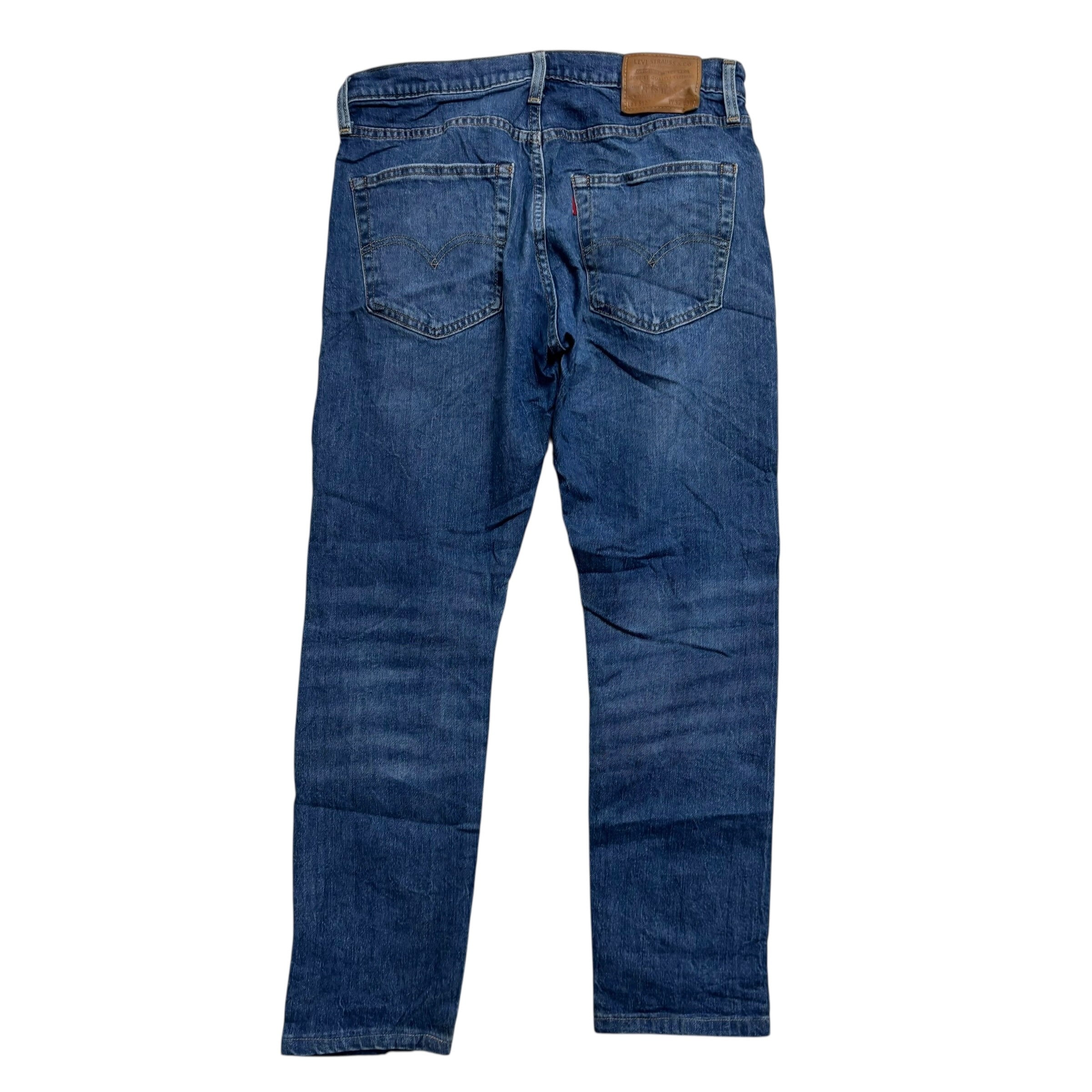 Levis 512 Jeans W32 L27 Mens Mid Blue Slim Tapered Fit Stretch Denim