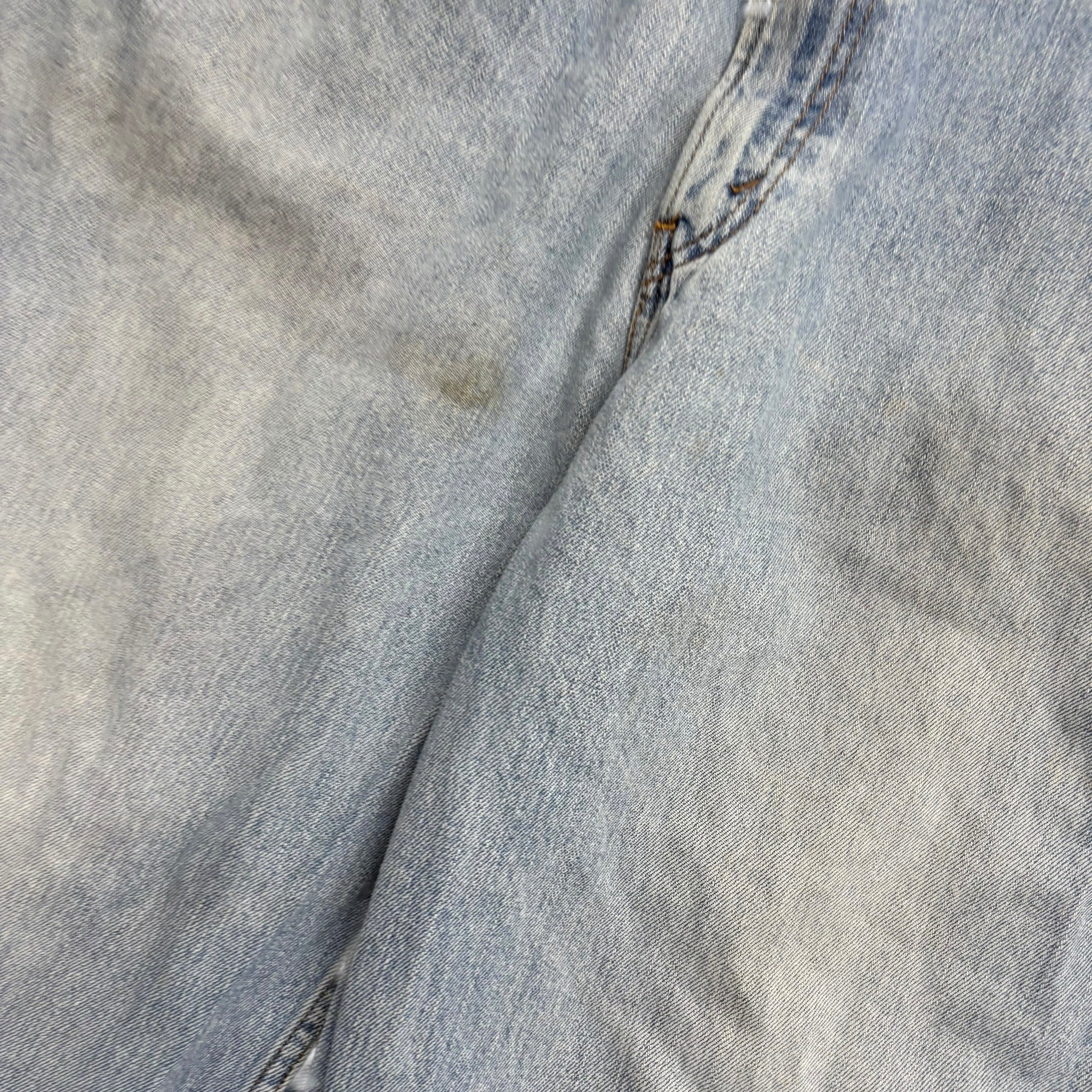 Levis 560 Jeans W40 L30 Mens Light Blue Baggy Relaxed Comfort Vintage Denim (F)