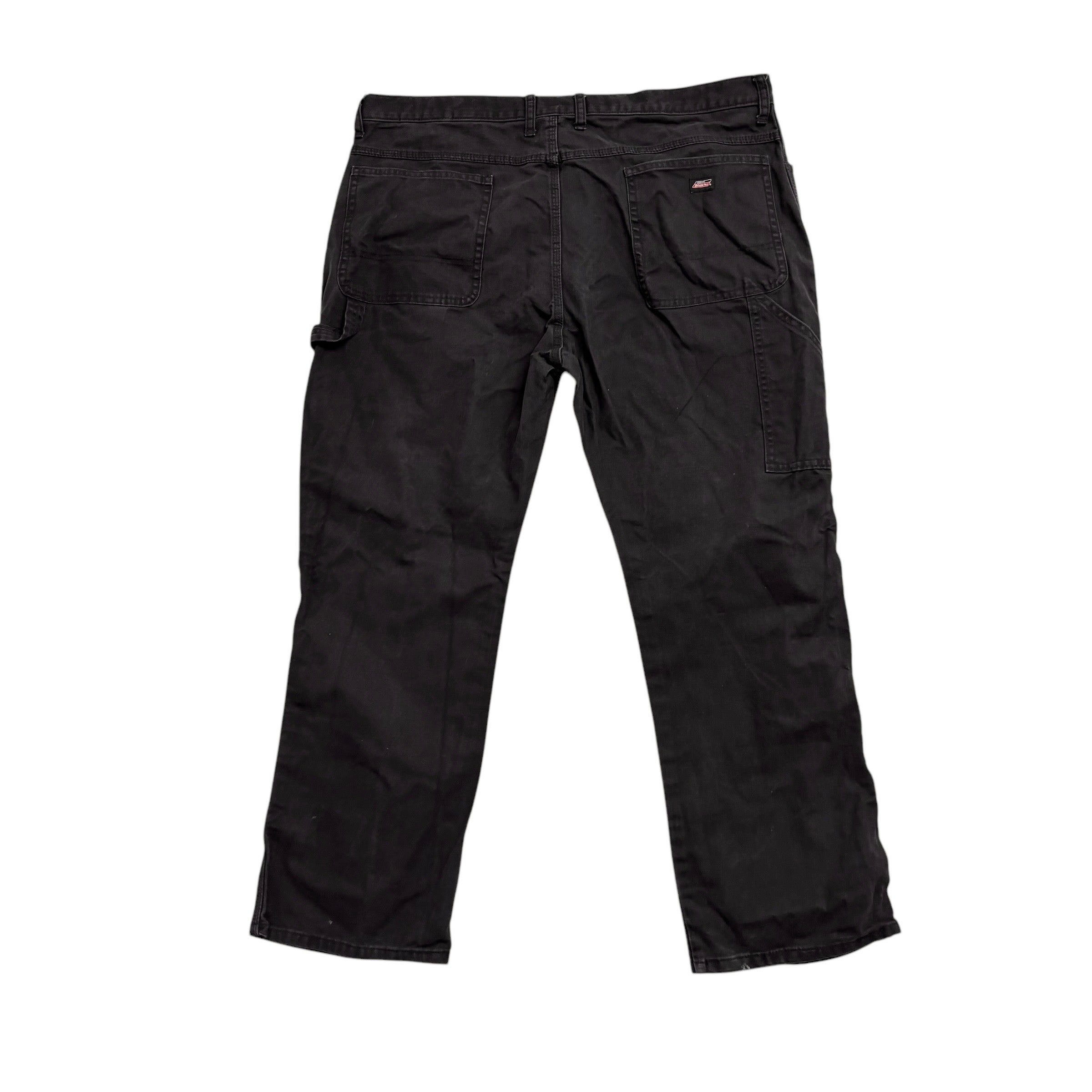 Dickies Carpenter Pants W40 L30 Mens Black Relaxed Straight Fit Trousers Jeans
