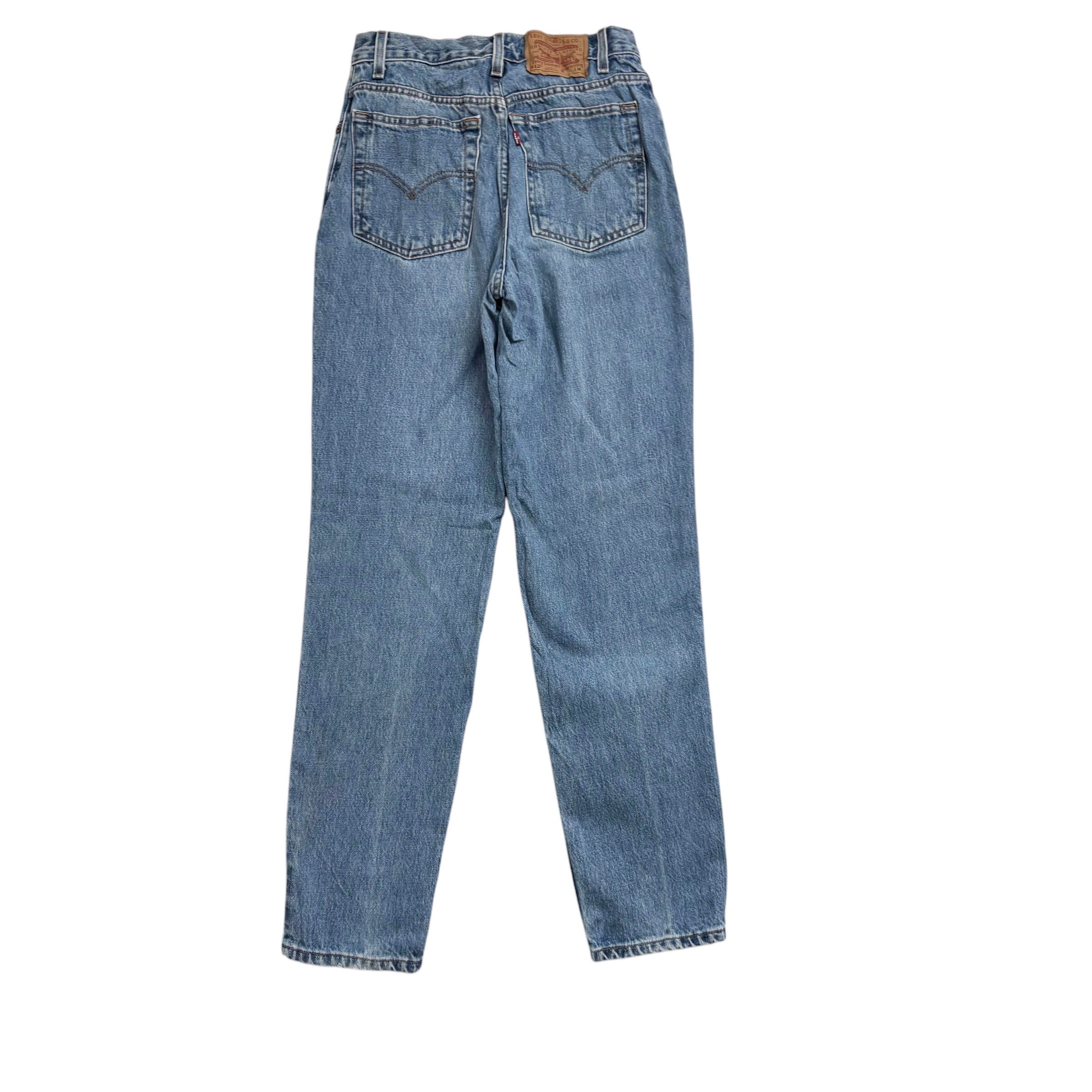 Levis 512 Jeans W26 L31 Womens Light Blue Slim Tapered Fit Vintage Denim (E)