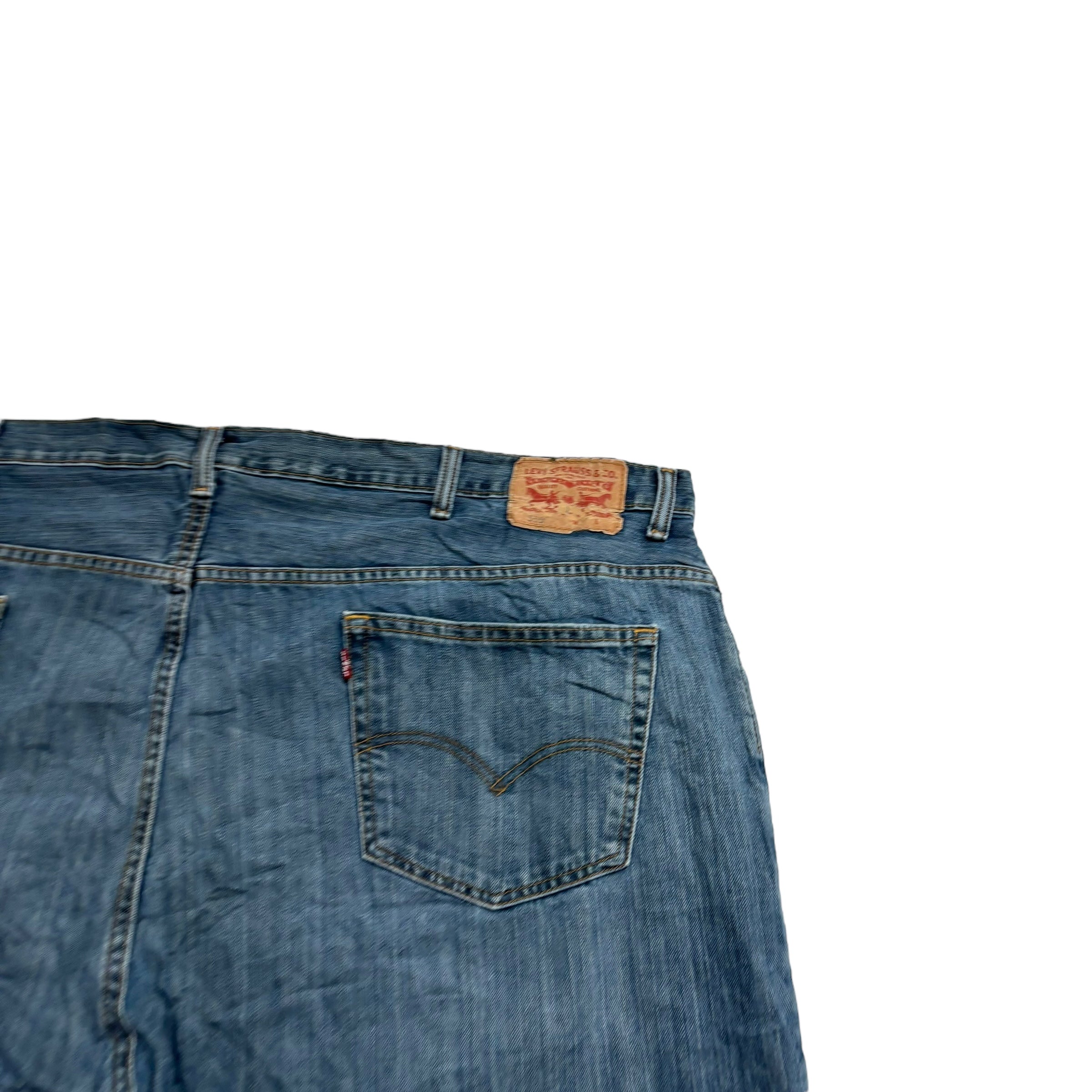 Levis 559 Jeans W52 L32 Mens Blue Baggy Relaxed Straight Fit Denim