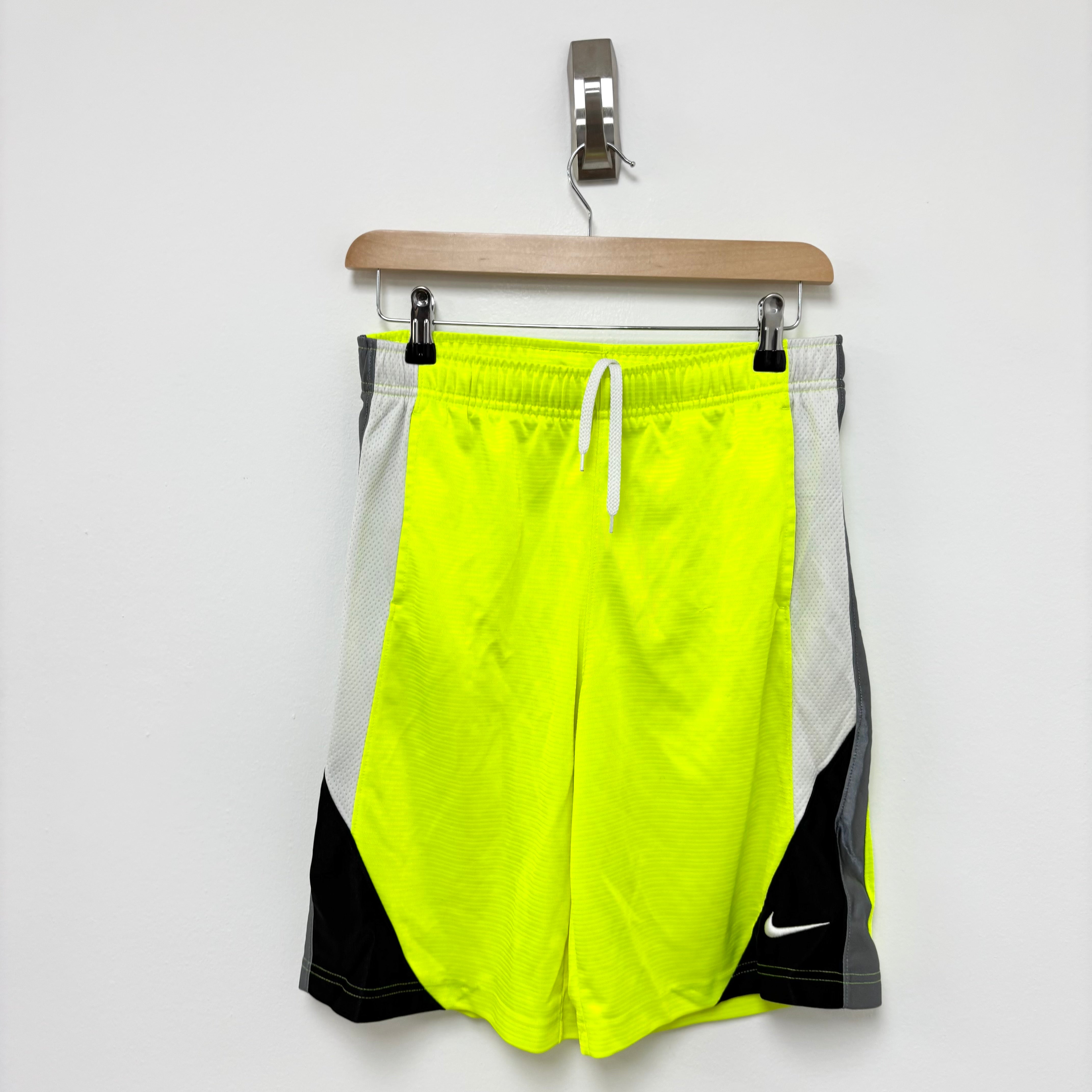 Nike Shorts Mens Medium Yellow Running Sports Gym Athletic
