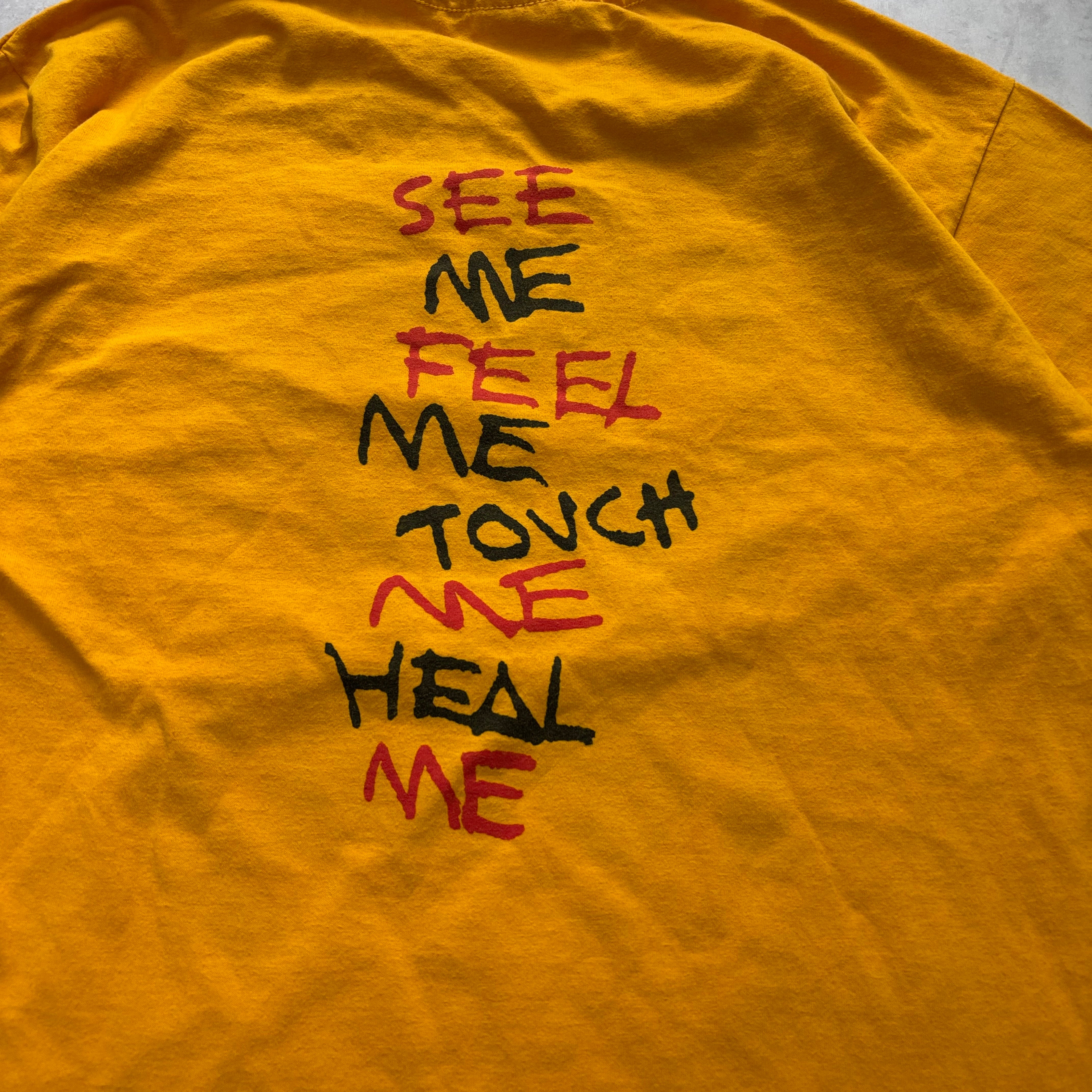 Vintage T Shirt Tommy The Who Mens Medium Yellow Single Stitch Broadway
