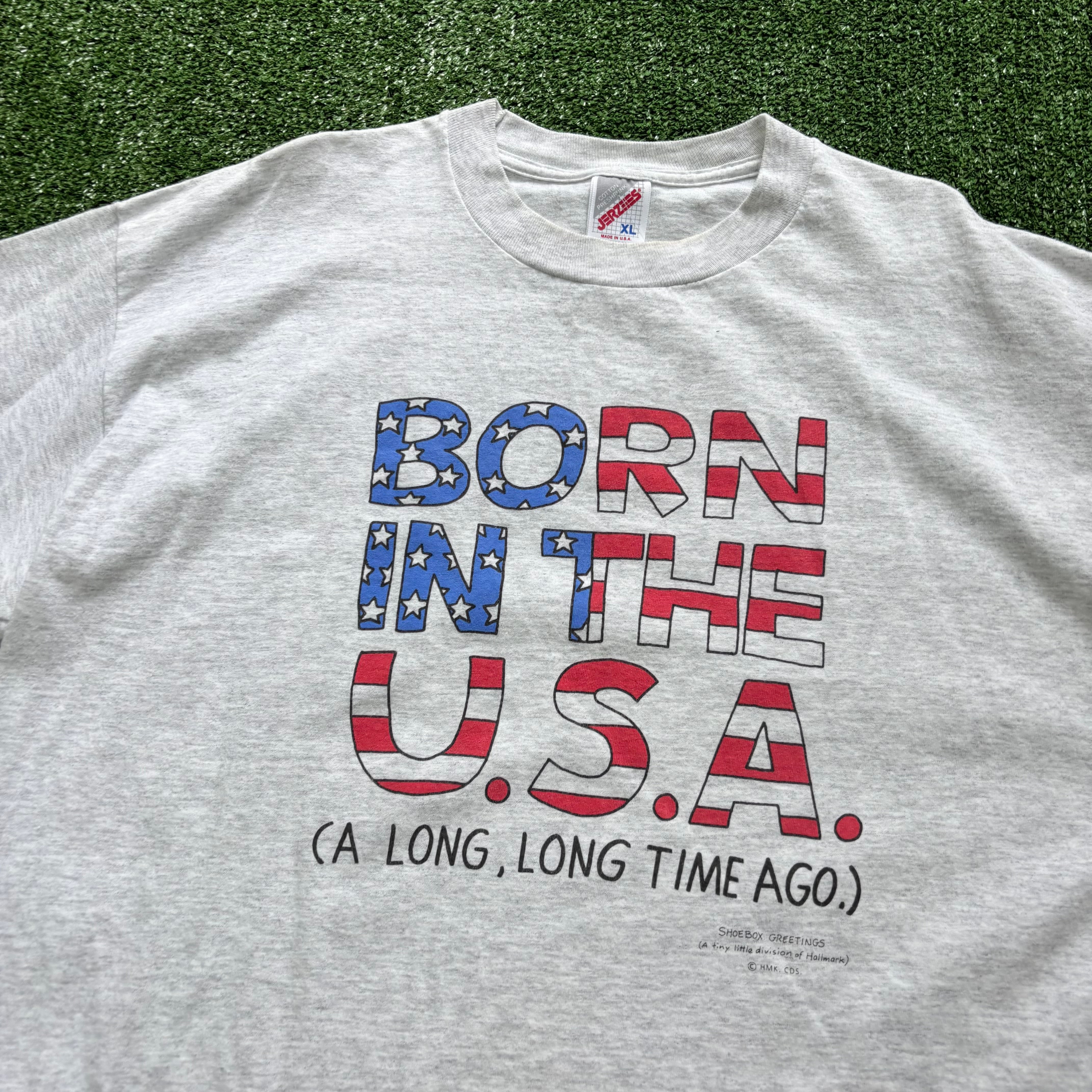 Vintage T Shirt Mens XL Grey Graphic Print 90s USA (E)