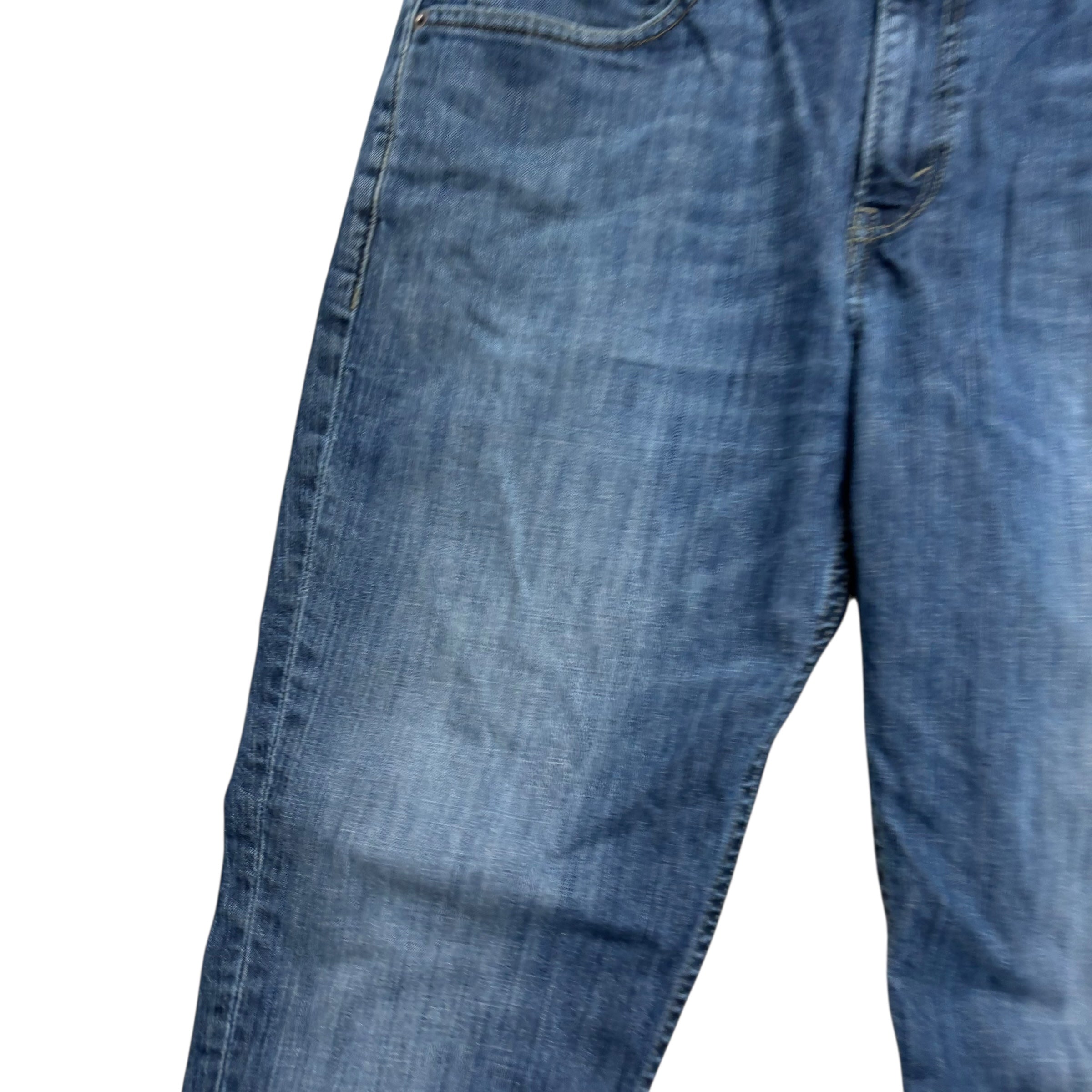 Levis 511 Jeans W36 L32 Mens Dark Blue Slim Fit Stretch Denim (F)