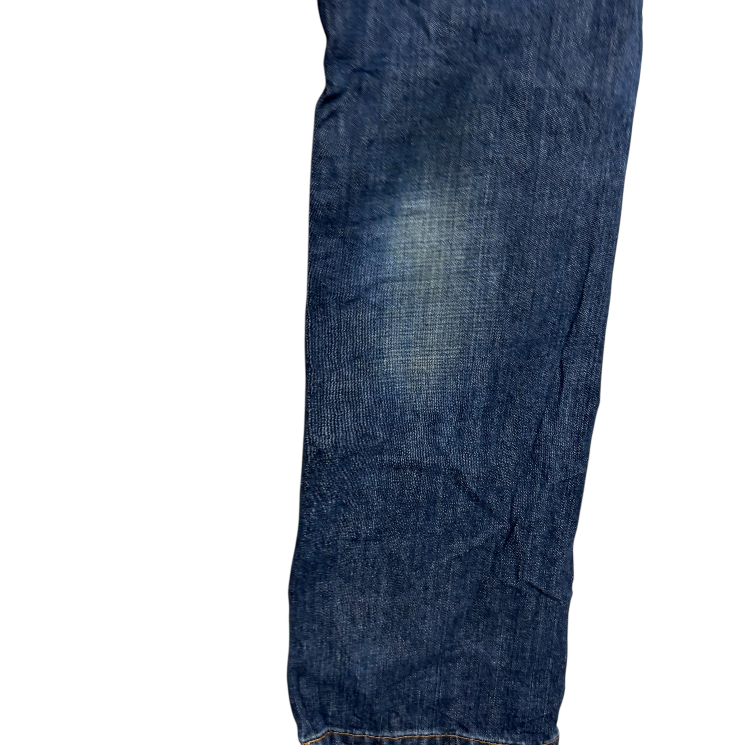 Levis 527 Jeans W32 L34 Mens Dark Blue Slim Bootcut Fit Denim (F)