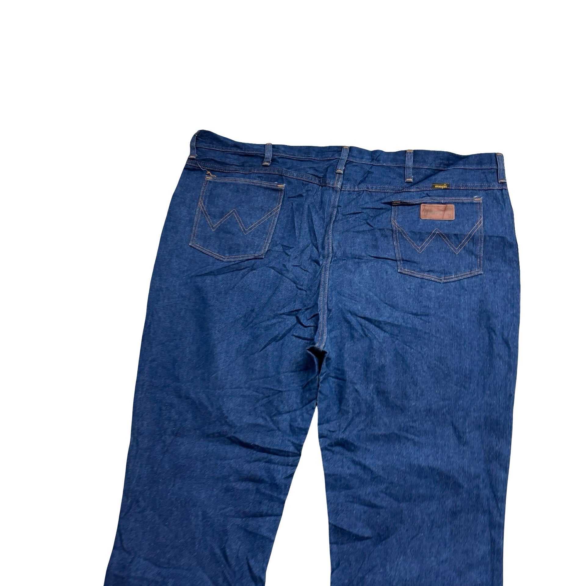 Wrangler Jeans Cowboy Cut W48 L32 Mens Blue 945 Bootcut Vintage Made In USA (E)