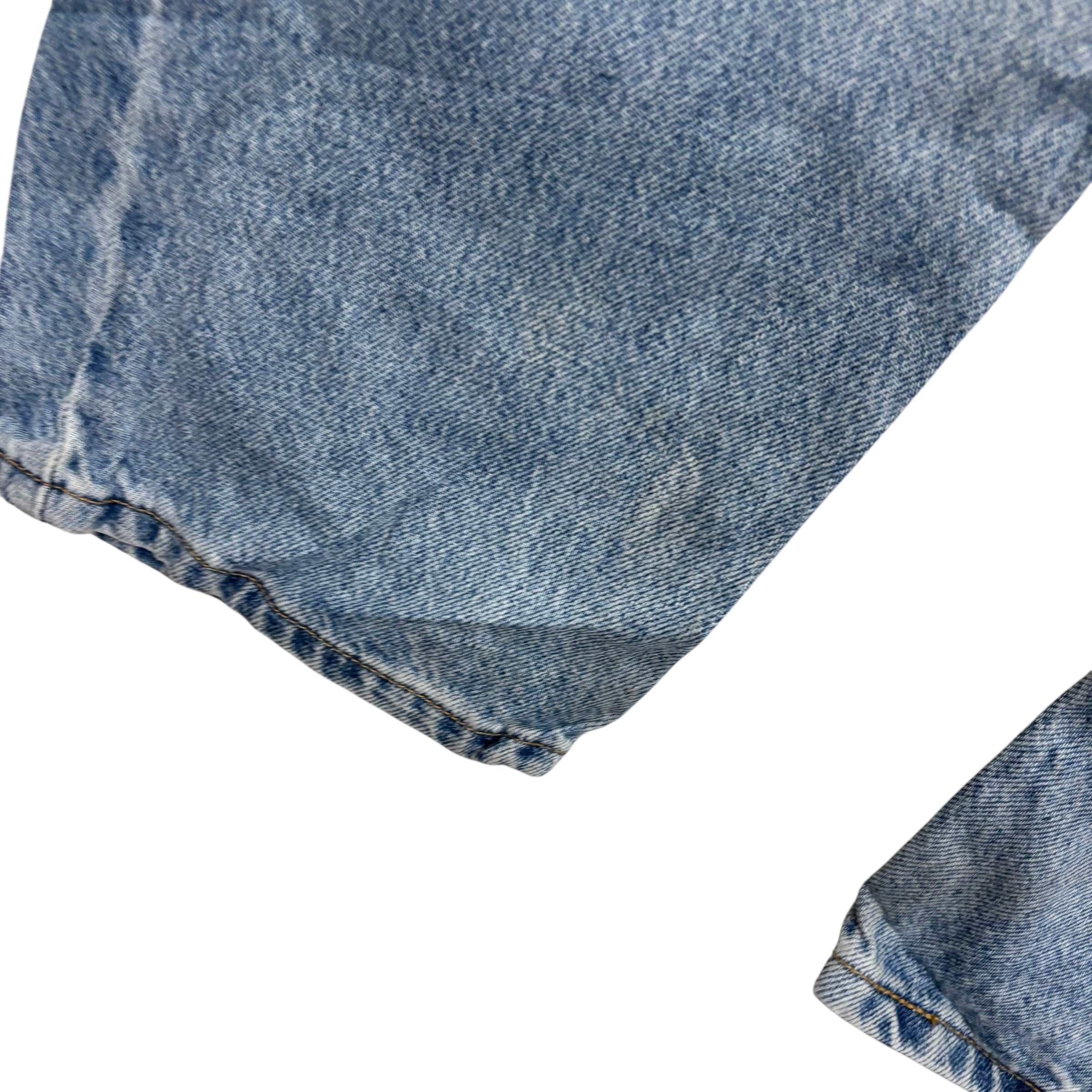 Levis Signature Jeans W34 L34 Mens Light Blue Regular Straight Fit Vintage Denim