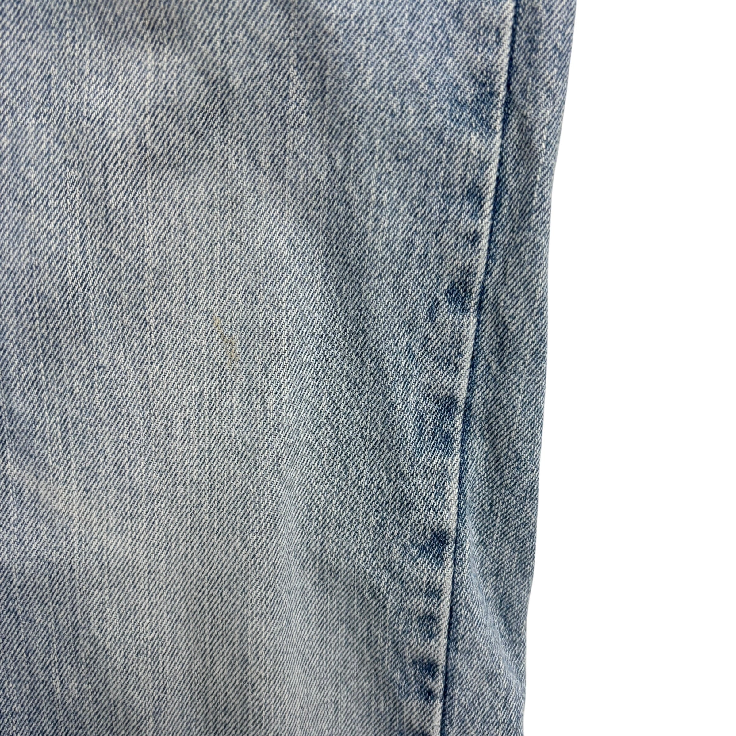 Wrangler Jeans W36 L34 Mens Light Blue Relaxed Straight Fit Denim