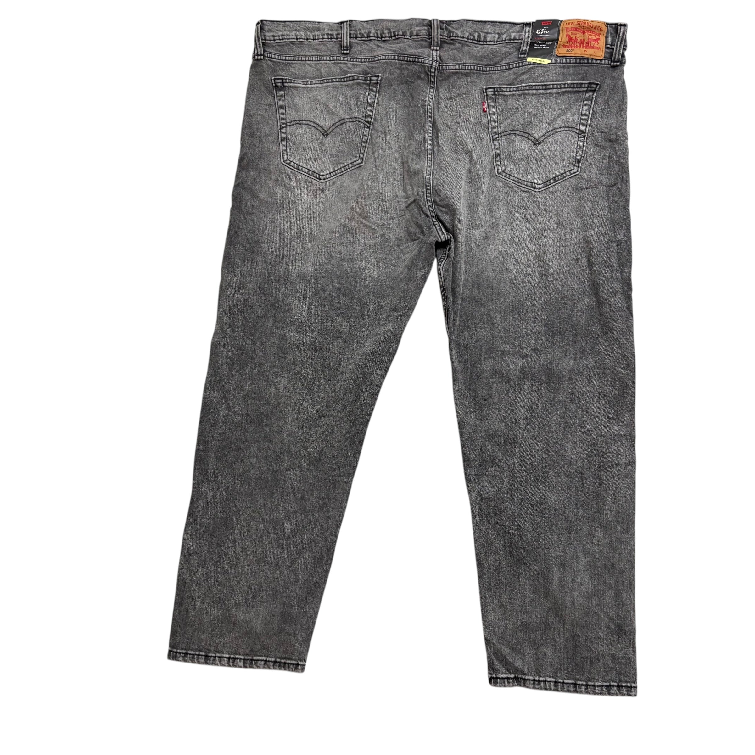 Levis 541 Jeans W50 L30 Mens Grey Athletic Tapered Fit Stretch Denim