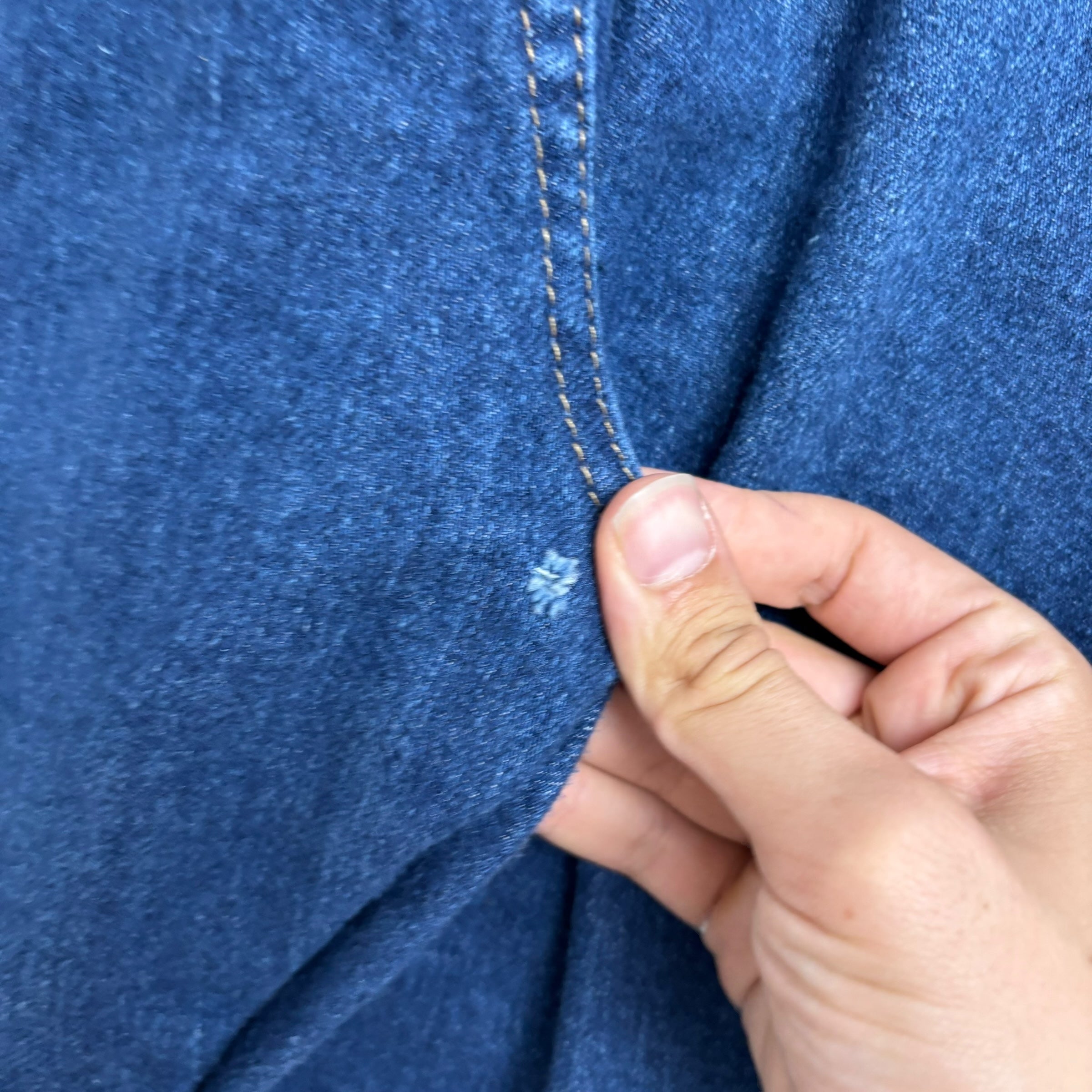 Wrangler Jeans W42 L29 Mens Dark Blue Regular Straight Fit Denim