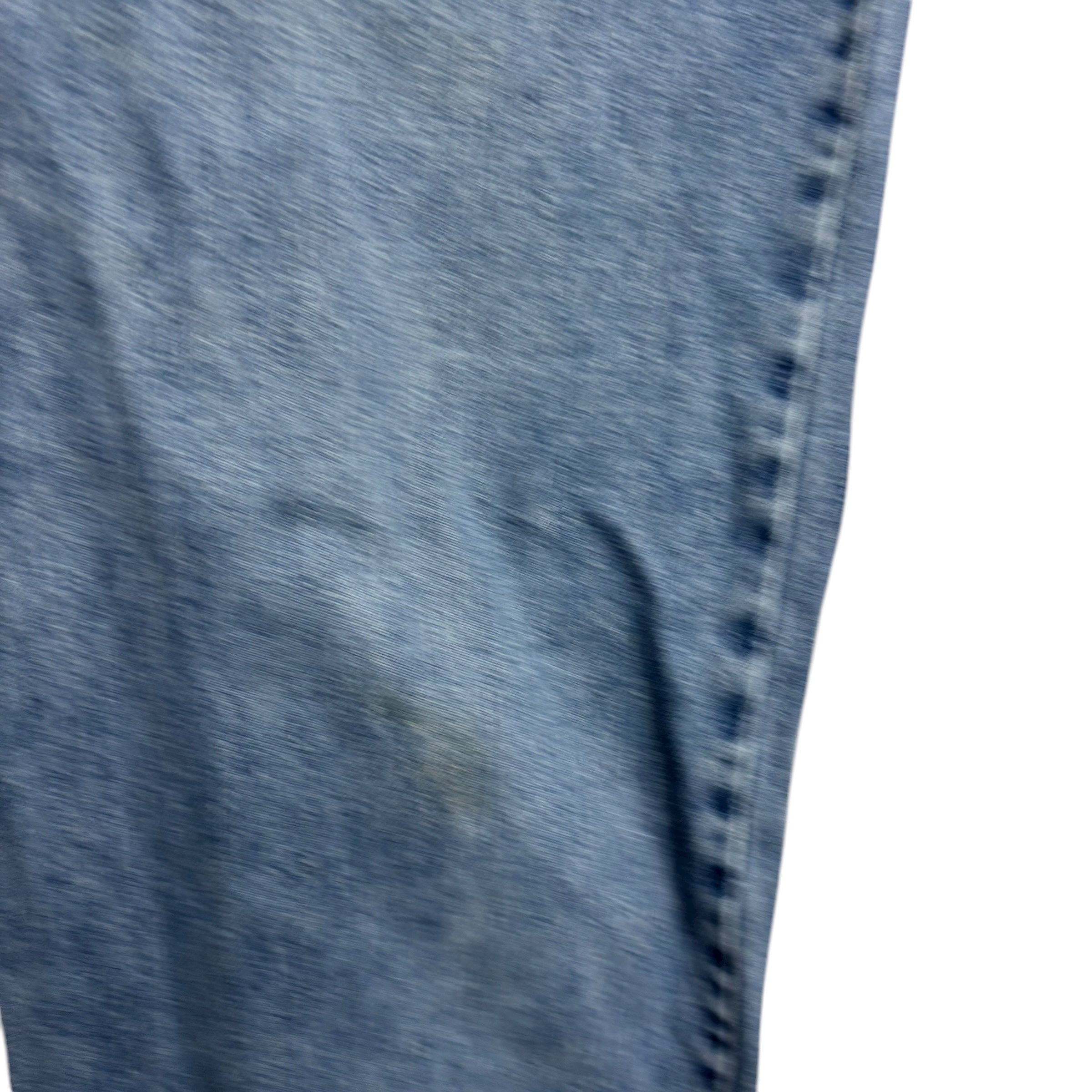 Levis 550 Jeans W34 L34 Mens Mid Blue Baggy Relaxed Straight Vintage Denim (F)