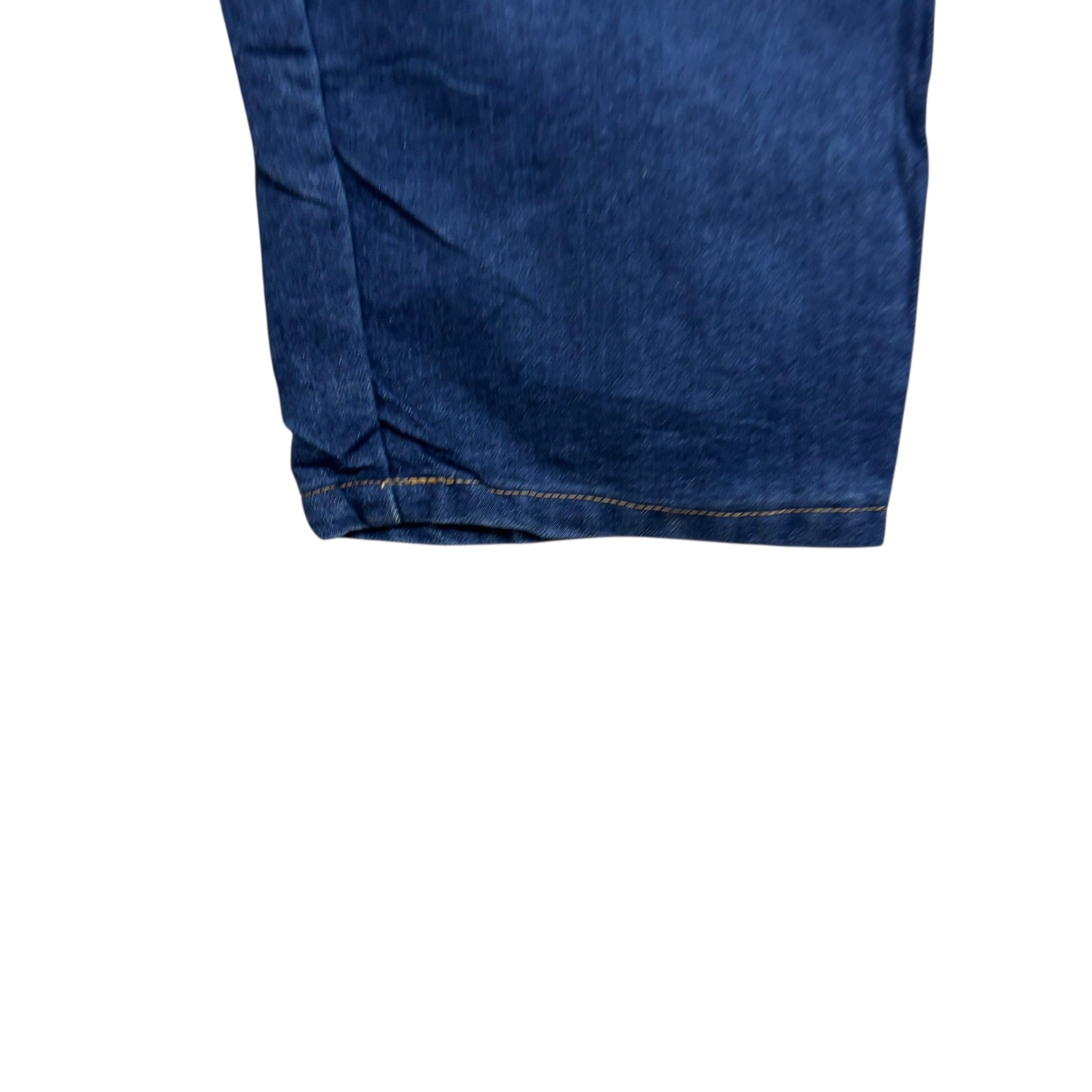 Wrangler Jeans W40 L25 Mens Dark Blue Regular Straight Fit Denim (E)