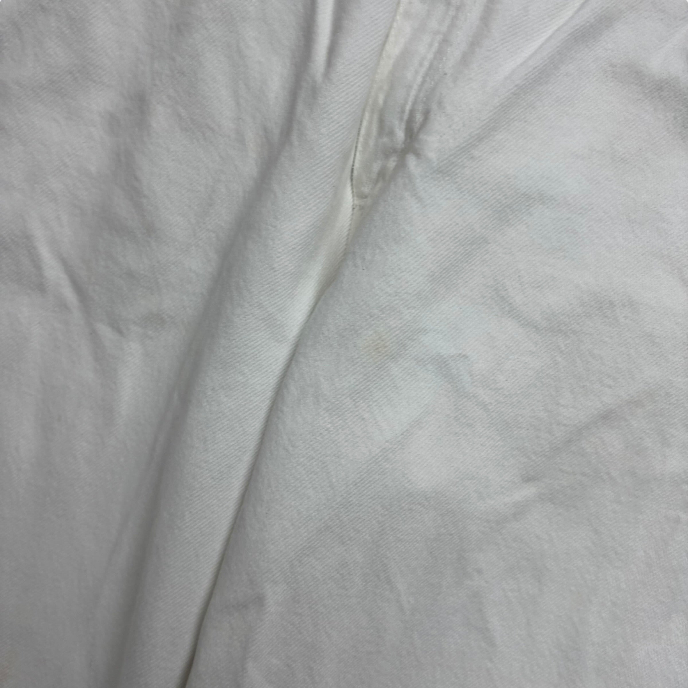 Levis 550 Jeans W30 L30 Womens White Relaxed Taper Mom Vintage Denim (F)