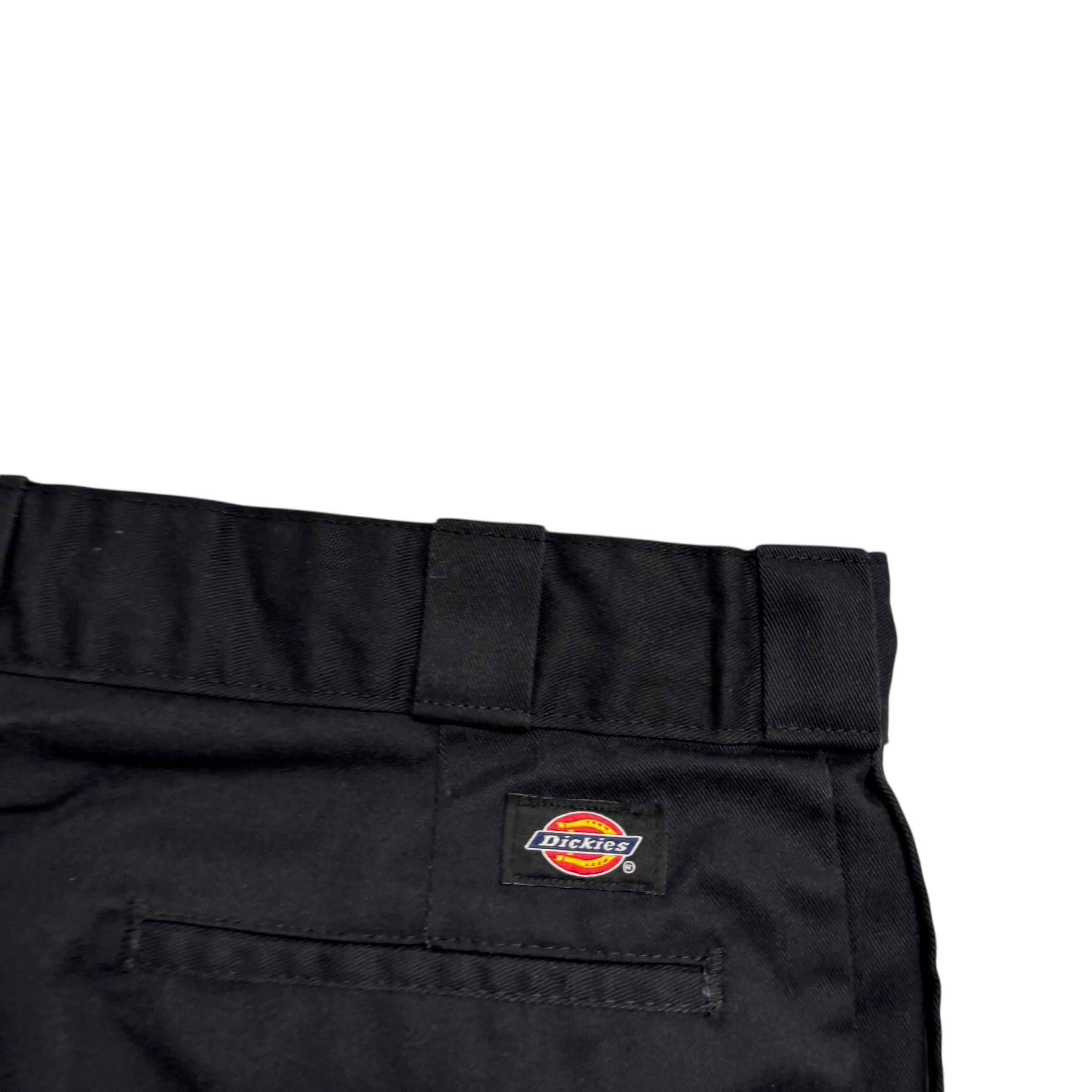 Dickies 874 Trousers W50 L32 Mens Black Original Straight Fit Pants (E)