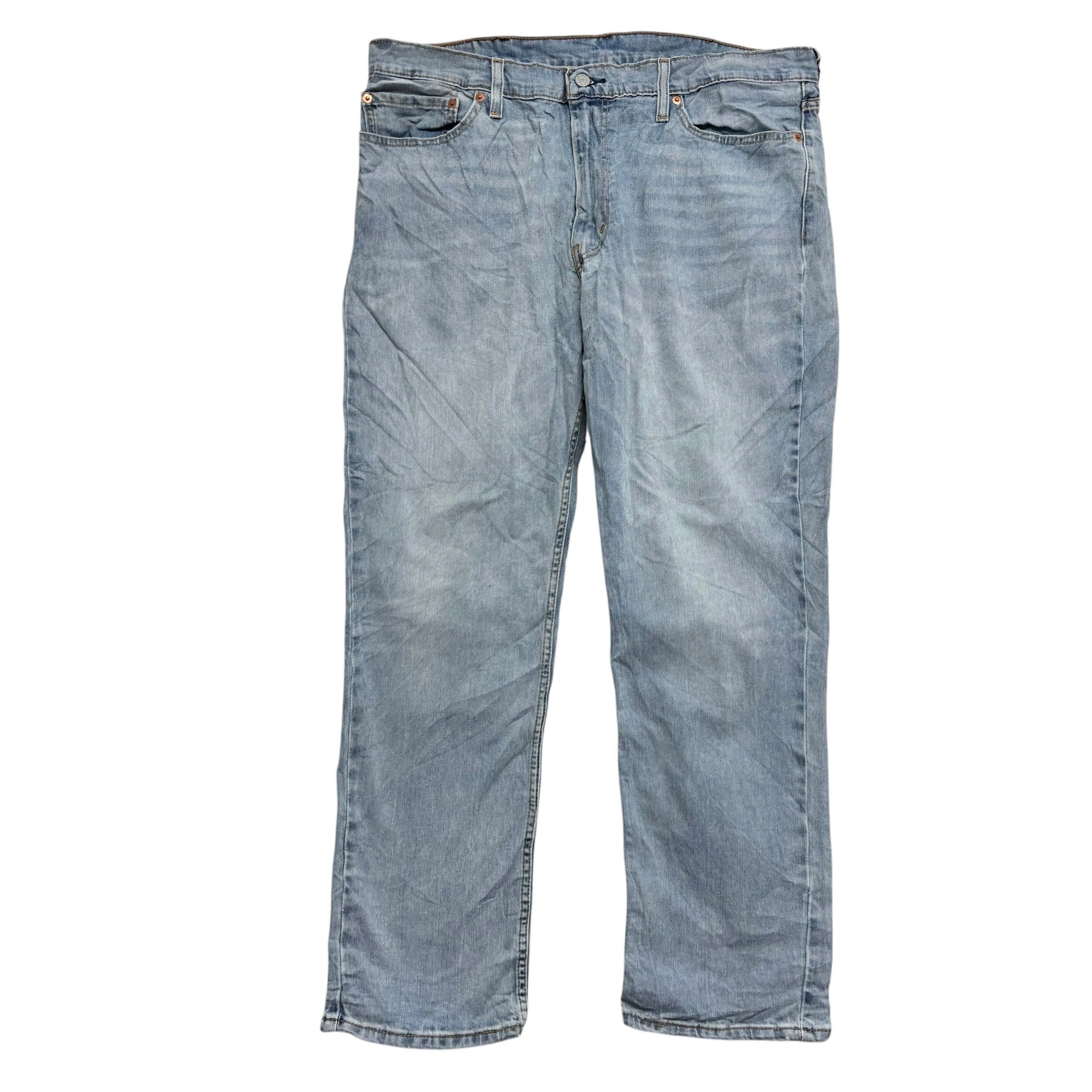 Levis 511 Jeans W38 L30 Mens Light Blue Slim Fit Stretch Denim (E)