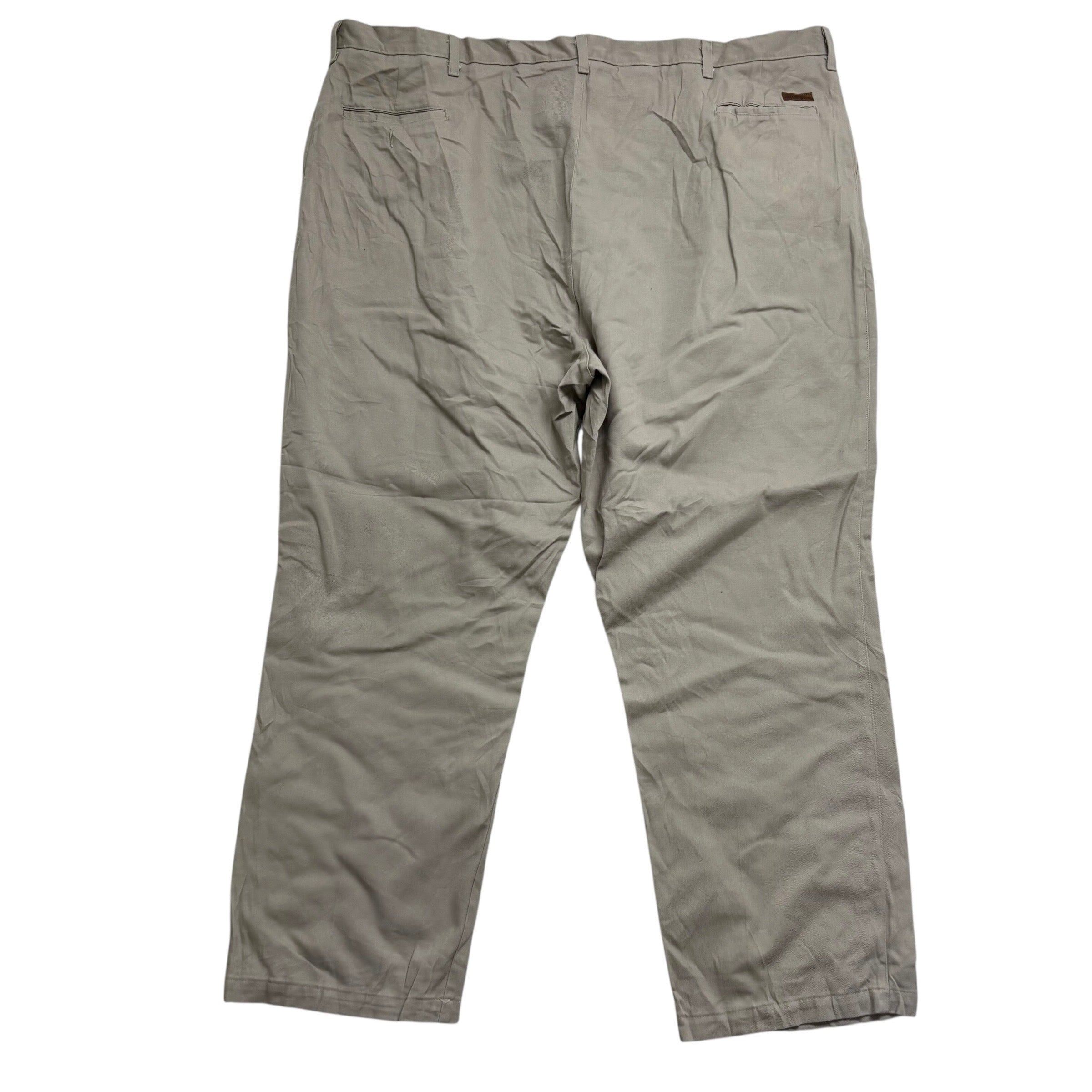 Wrangler Trousers W50 L30 Mens Beige Relaxed Straight Fit Vintage Pants