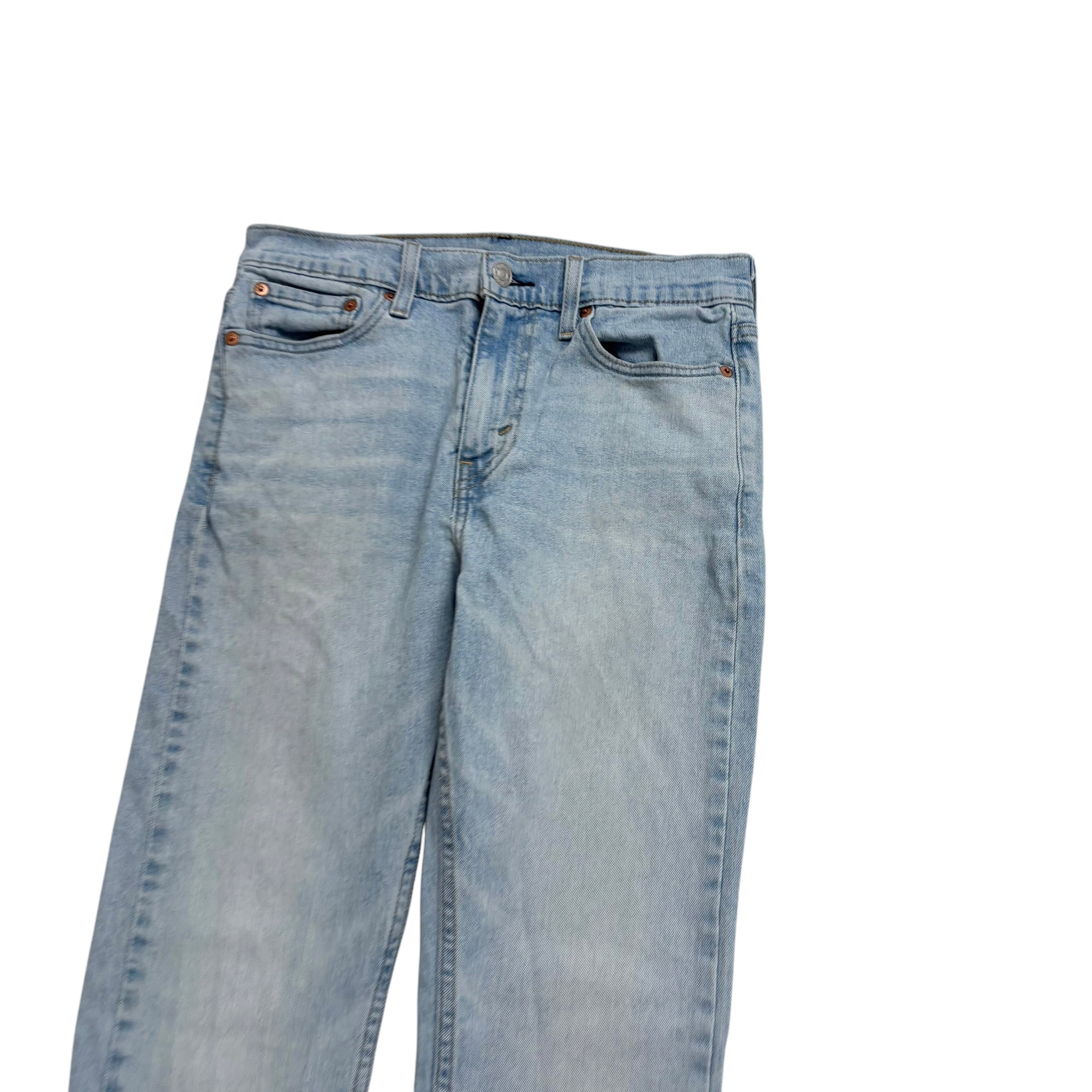 Levis 510 Jeans W29 L30 Mens Light Blue Skinny Fit Stretch Denim (E)