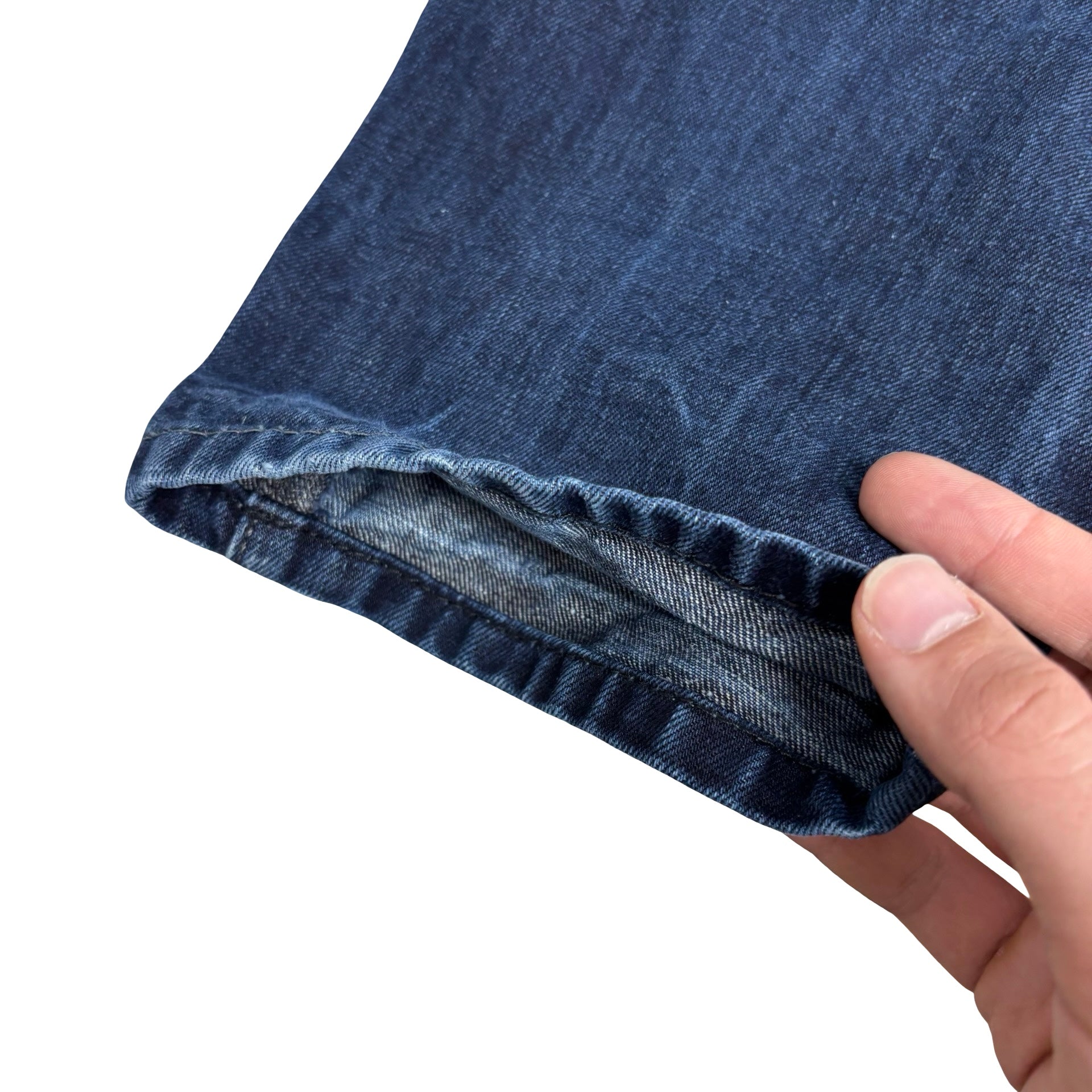 Levis Matchstick Jeans W32 L31 Mens Navy Blue Slim Fit Vintage Denim
