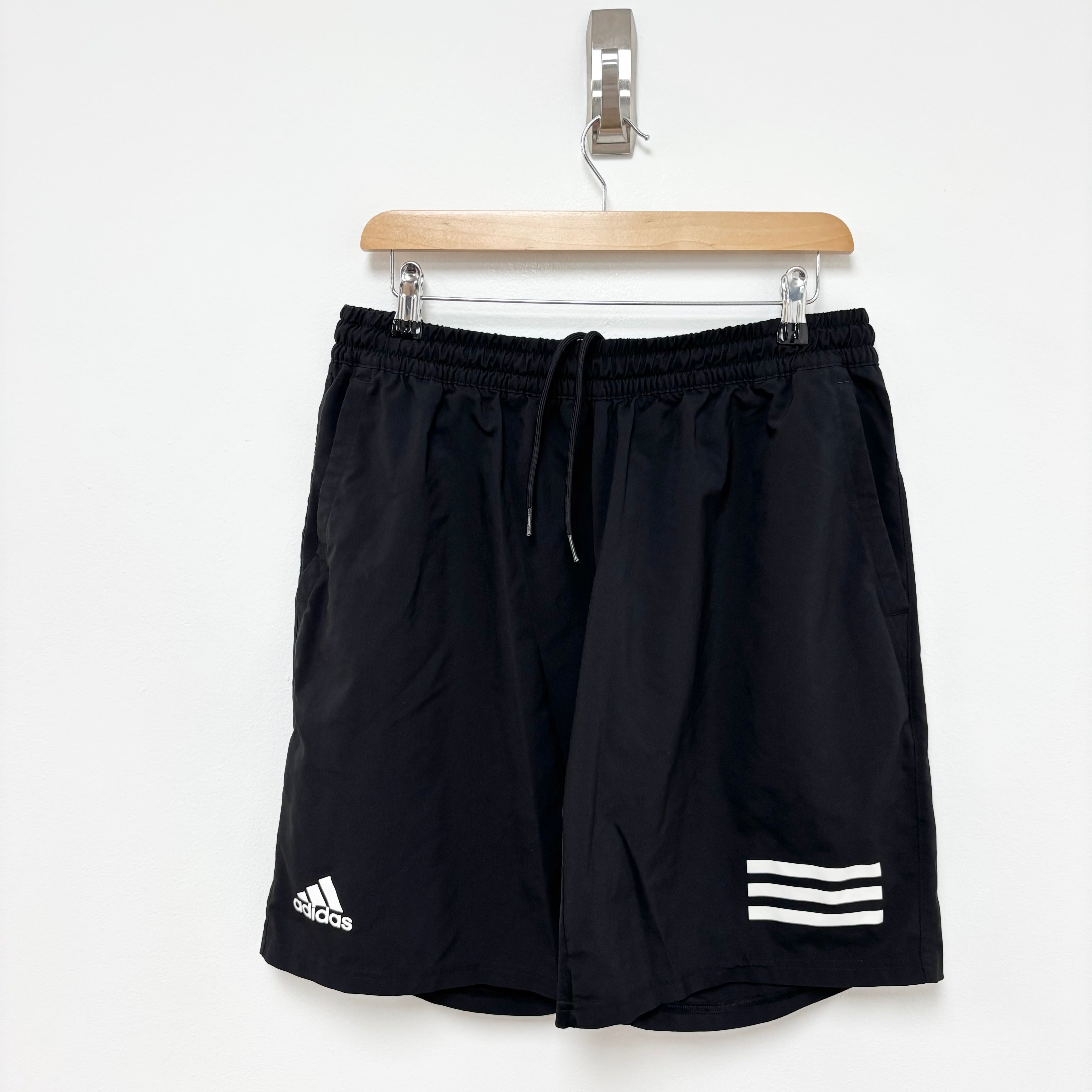 Adidas Shorts Mens XL Black Sports Running Gym Athletic Pockets Aeroready (E)